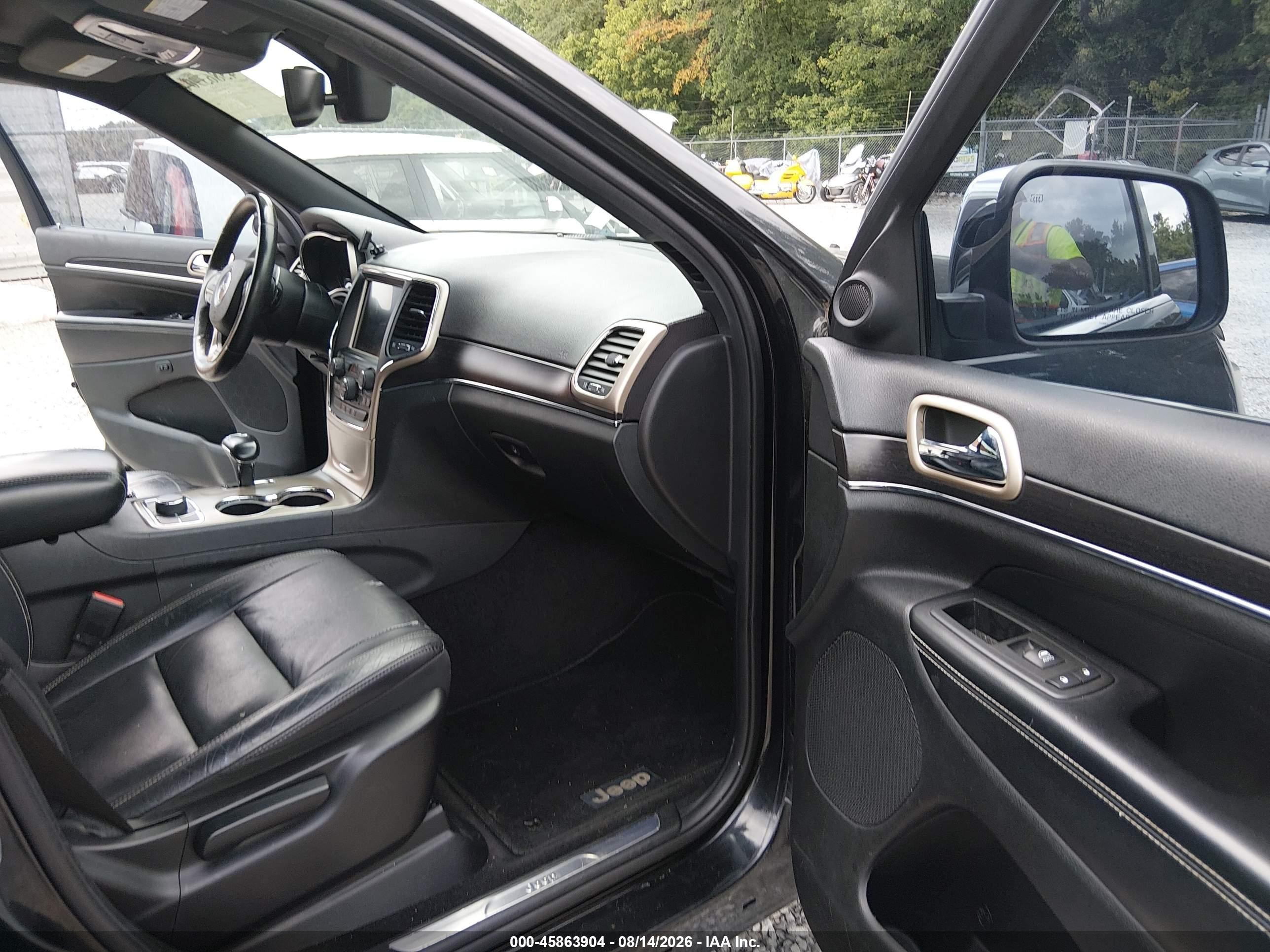 2014 Jeep Grand Cherokee Limited Черный vin: 1C4RJFBGXEC547106