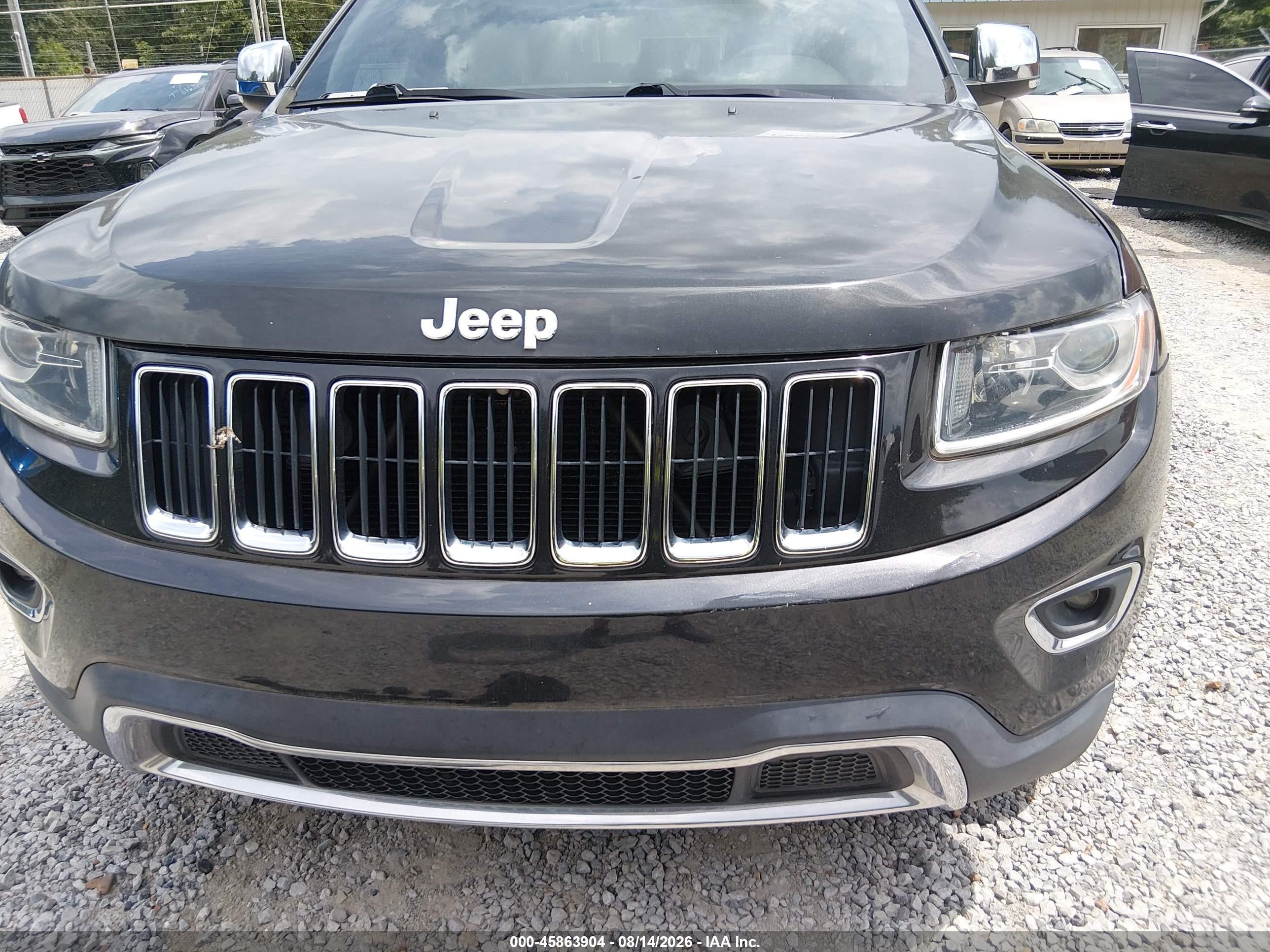 2014 Jeep Grand Cherokee Limited Черный vin: 1C4RJFBGXEC547106