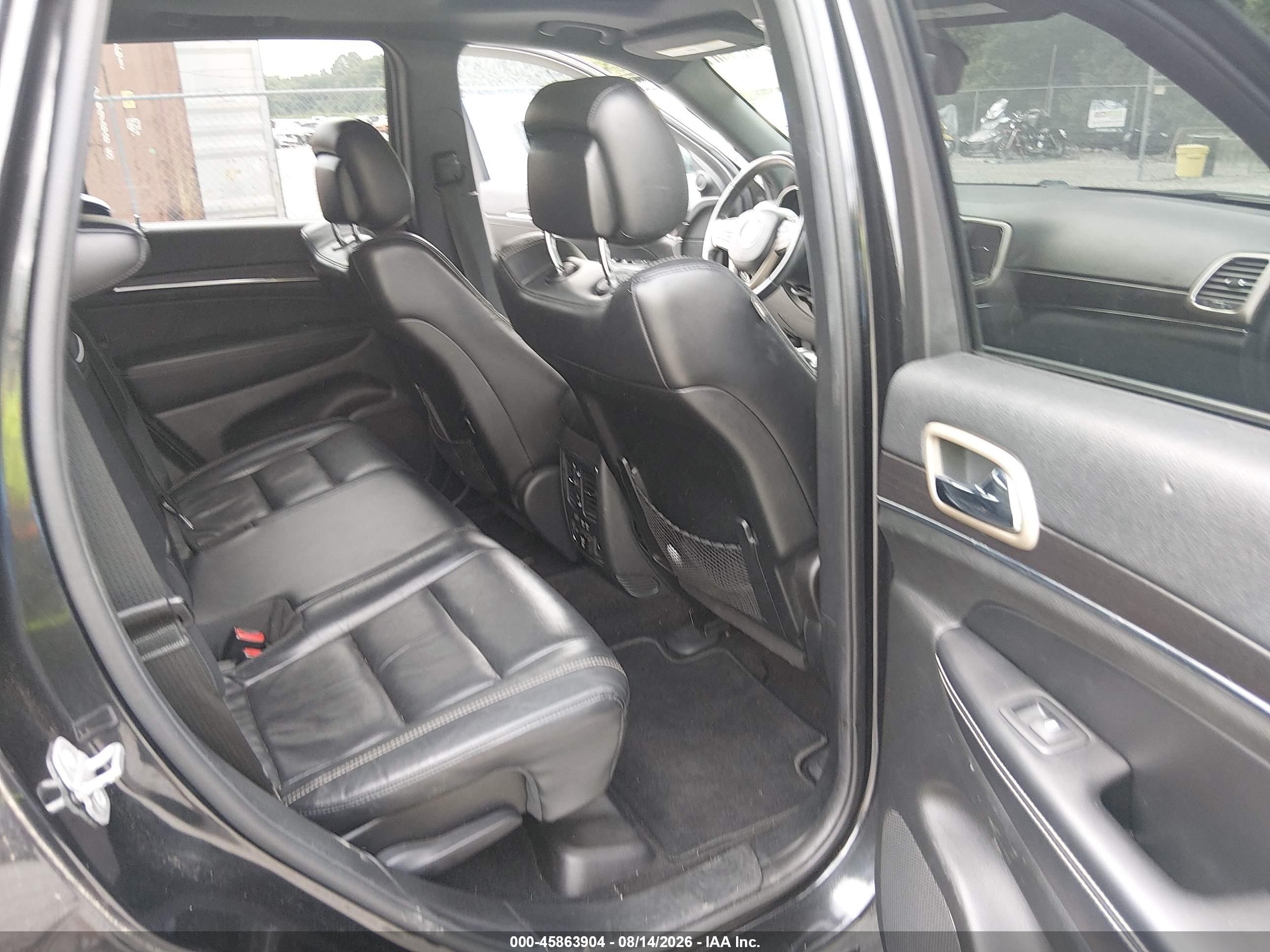 2014 Jeep Grand Cherokee Limited Черный vin: 1C4RJFBGXEC547106