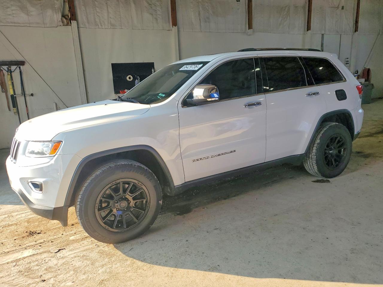 2014 Jeep Grand Cherokee Limited White vin: 1C4RJFBGXEC555268