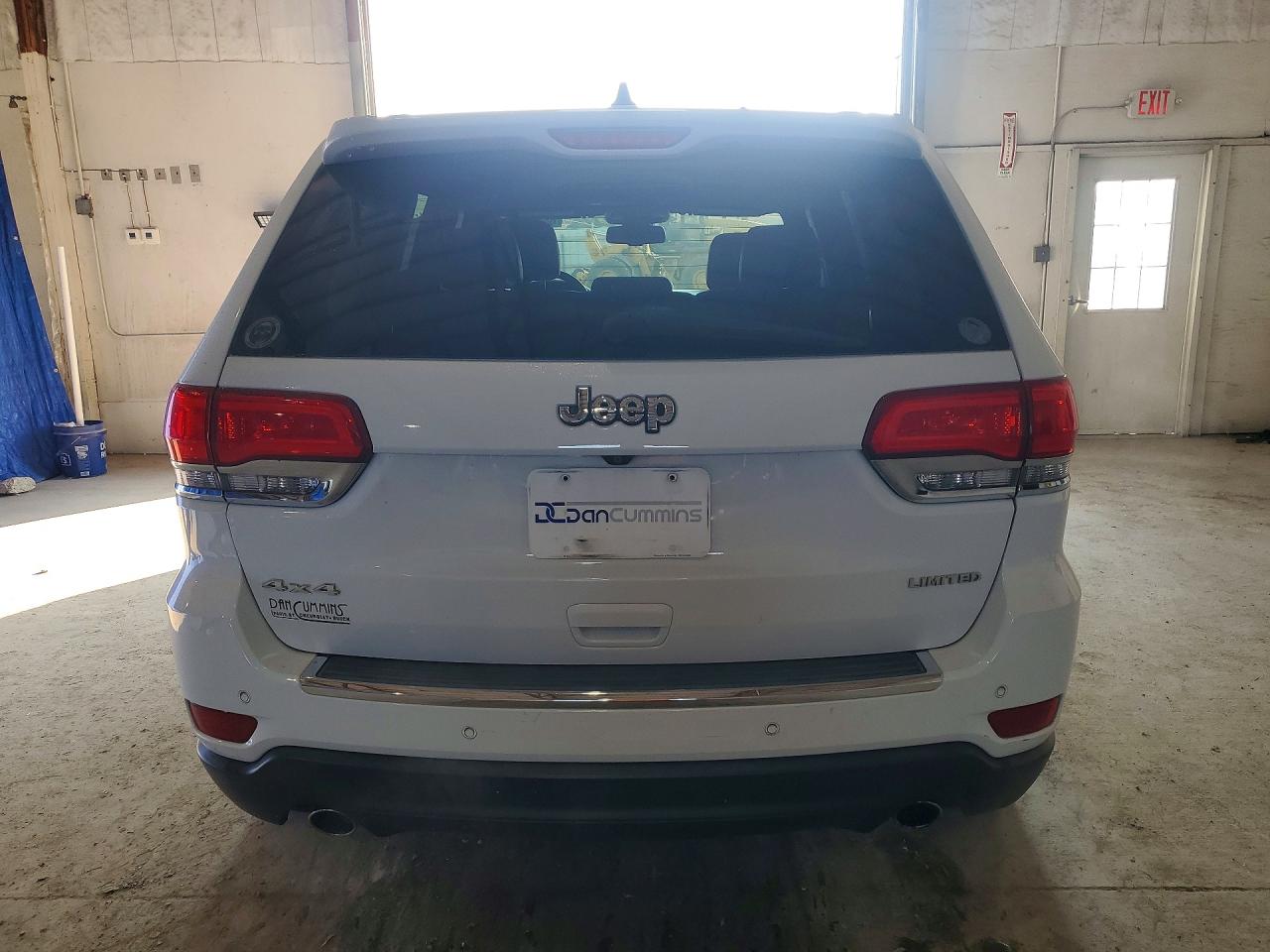 2014 Jeep Grand Cherokee Limited White vin: 1C4RJFBGXEC555268