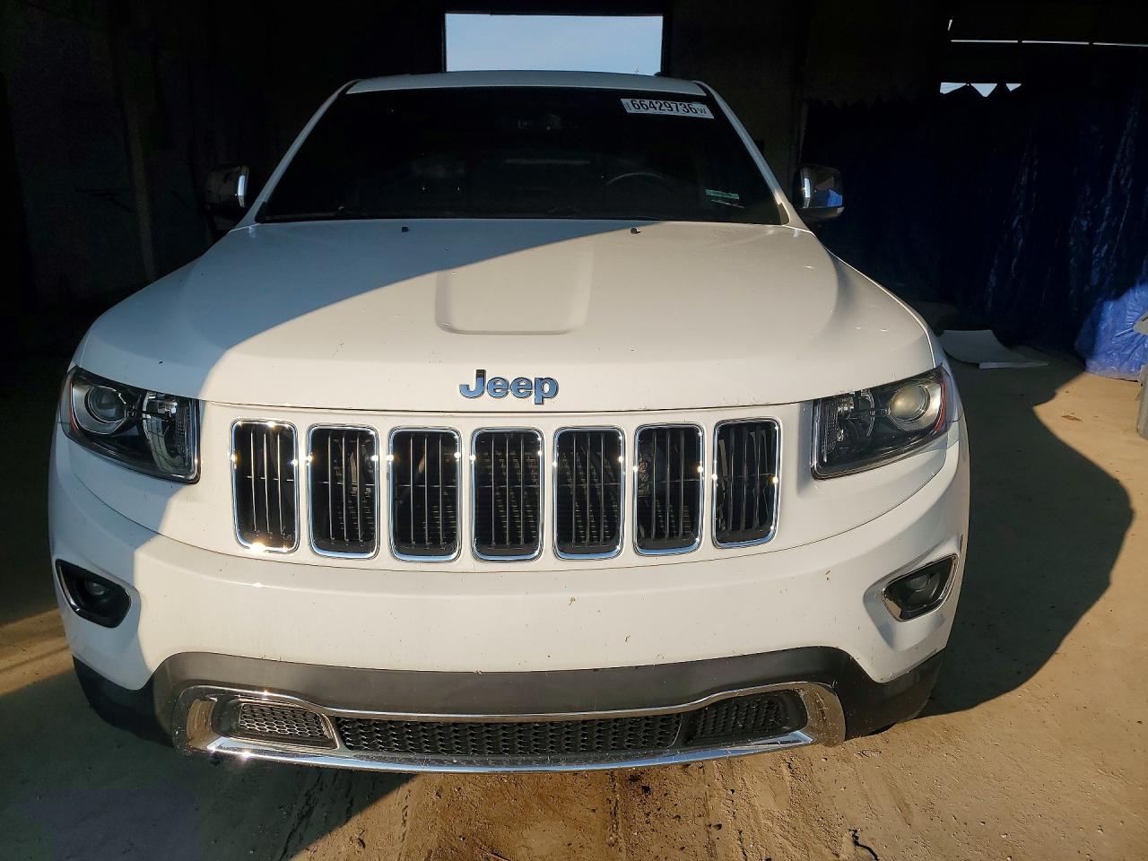 2014 Jeep Grand Cherokee Limited White vin: 1C4RJFBGXEC555268