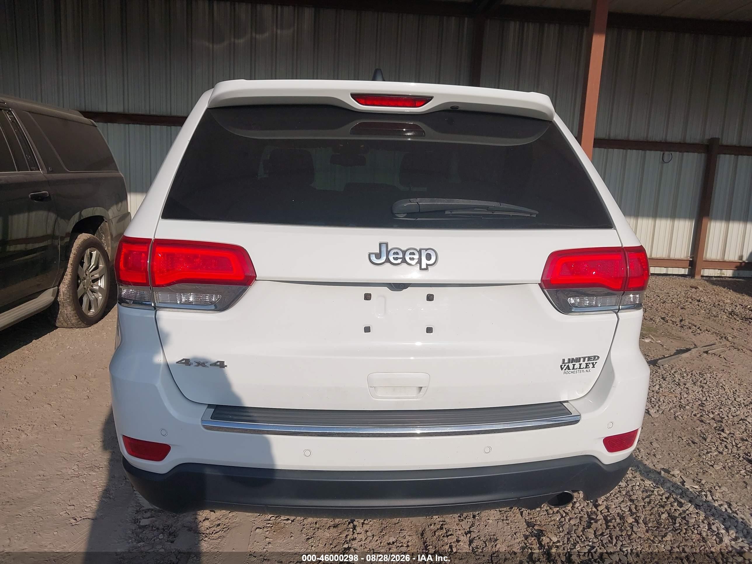 2015 Jeep Grand Cherokee Limited White vin: 1C4RJFBGXFC113334