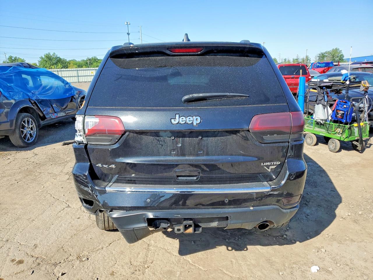 2015 Jeep Grand Cherokee Limited Black vin: 1C4RJFBGXFC141358