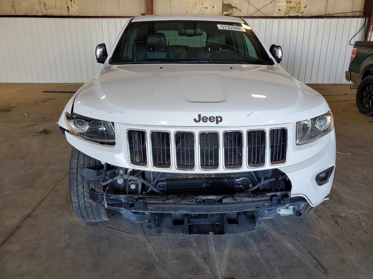 2015 Jeep Grand Cherokee Limited White vin: 1C4RJFBGXFC150447