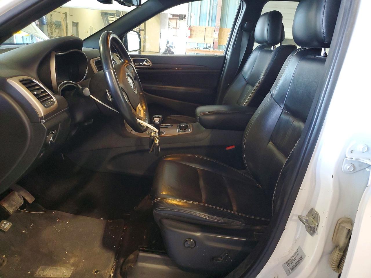 2015 Jeep Grand Cherokee Limited White vin: 1C4RJFBGXFC150447