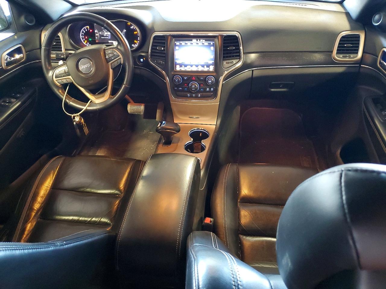 2015 Jeep Grand Cherokee Limited White vin: 1C4RJFBGXFC150447