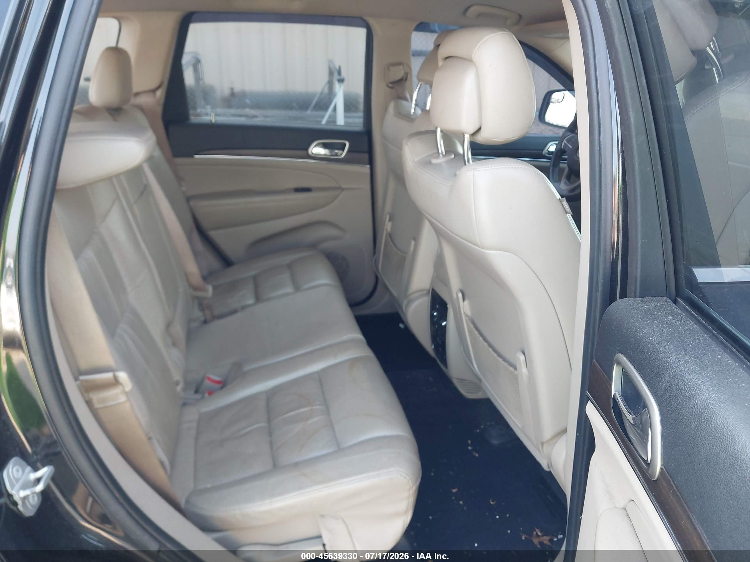 2015 Jeep Grand Cherokee Limited Black vin: 1C4RJFBGXFC159388