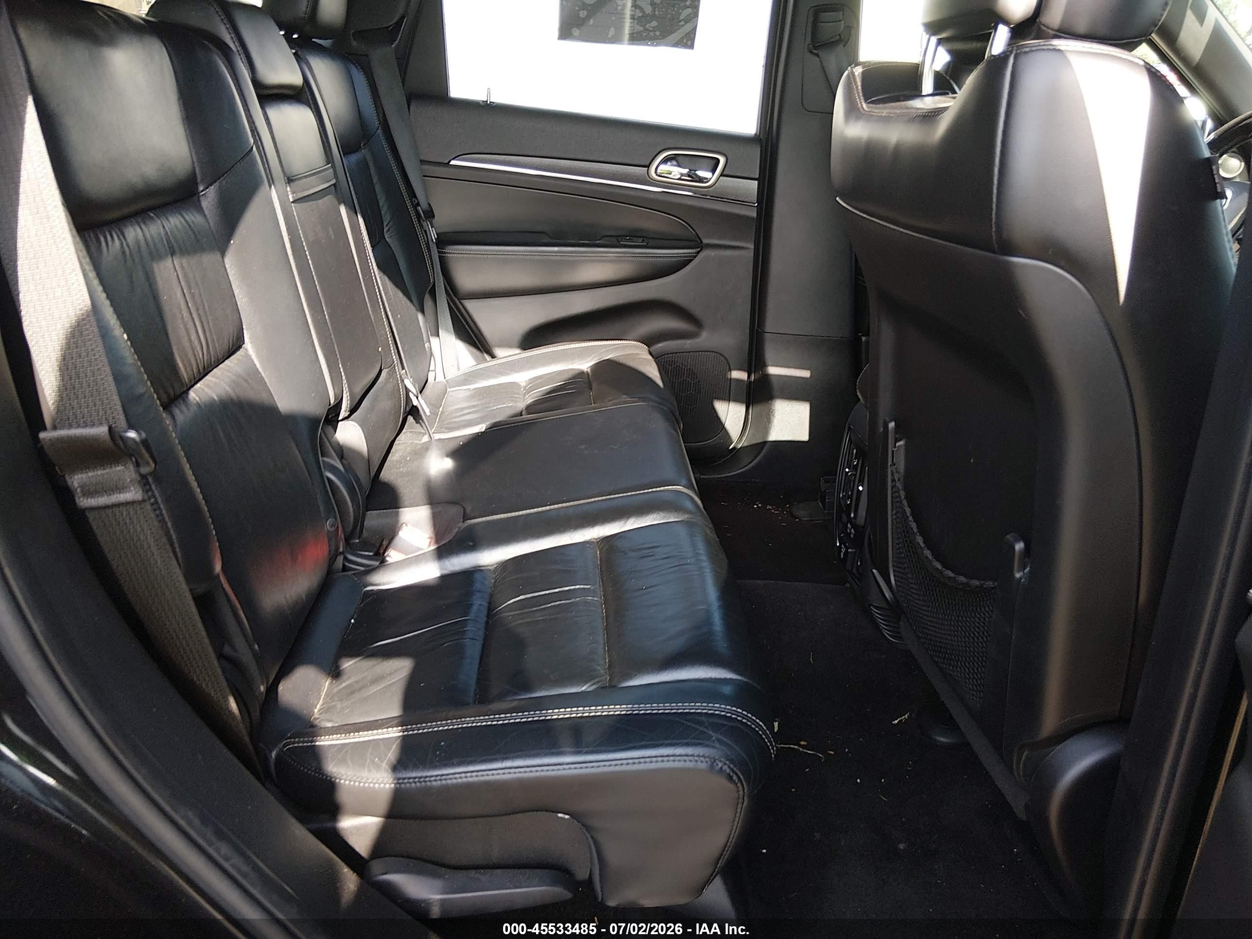 2015 Jeep Grand Cherokee Limited Black vin: 1C4RJFBGXFC179110