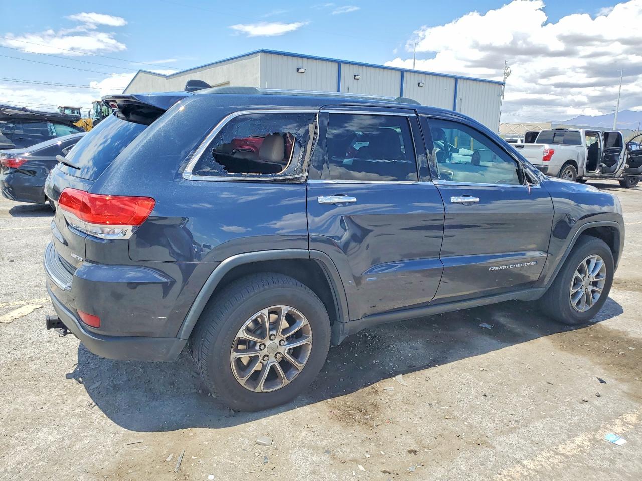 2015 Jeep Grand Cherokee Limited Charcoal vin: 1C4RJFBGXFC216477
