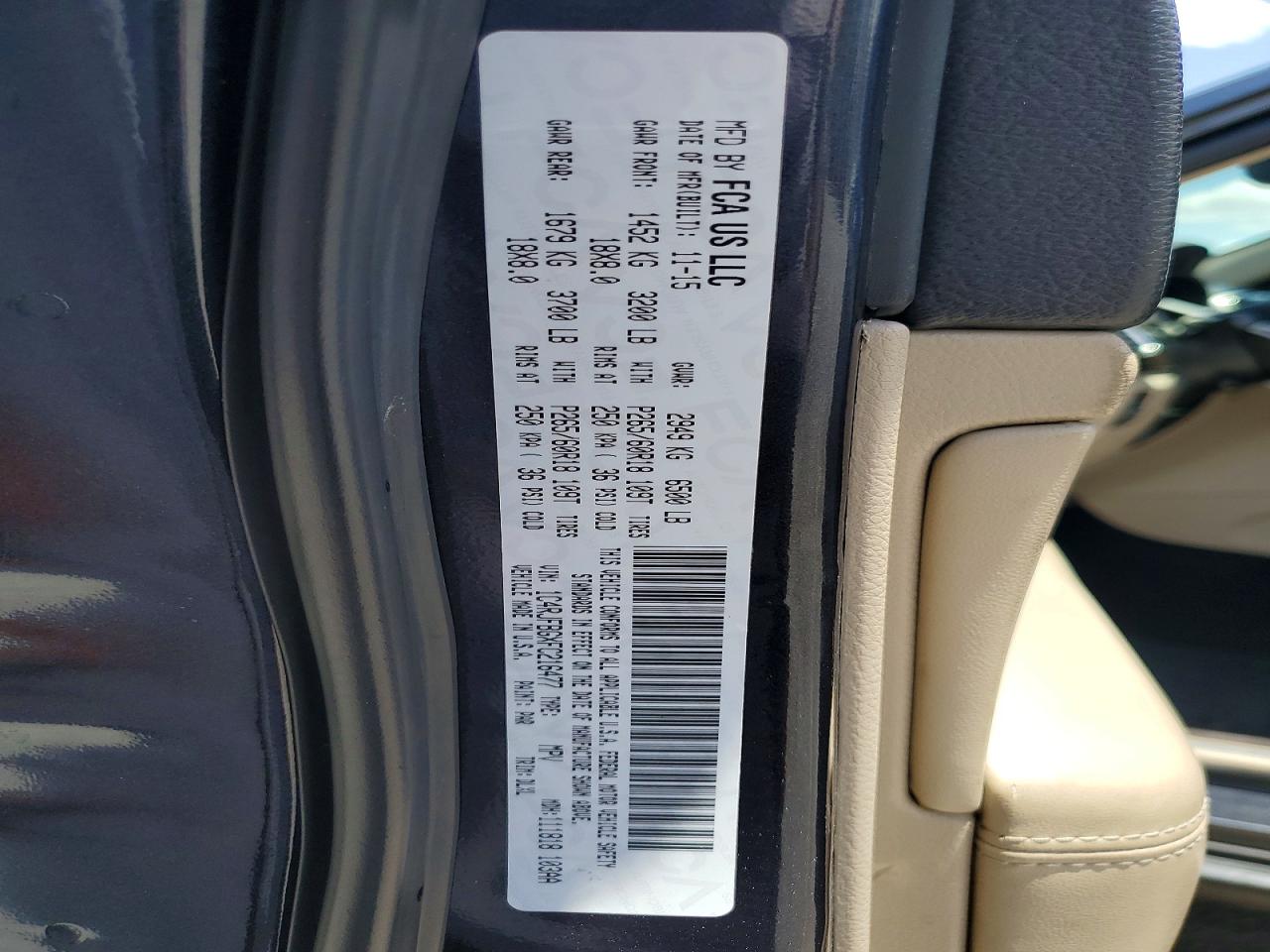 2015 Jeep Grand Cherokee Limited Charcoal vin: 1C4RJFBGXFC216477