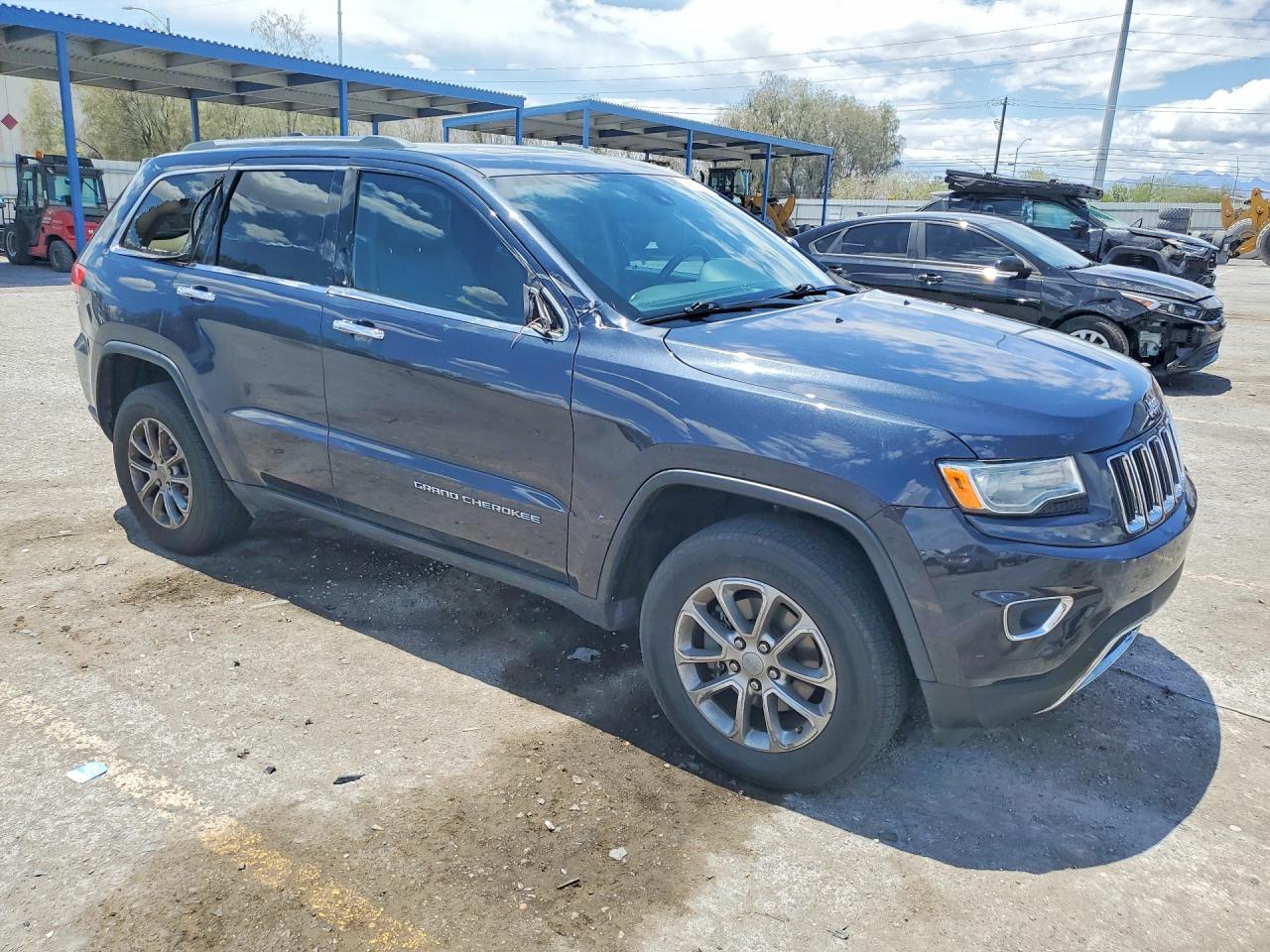 2015 Jeep Grand Cherokee Limited Charcoal vin: 1C4RJFBGXFC216477
