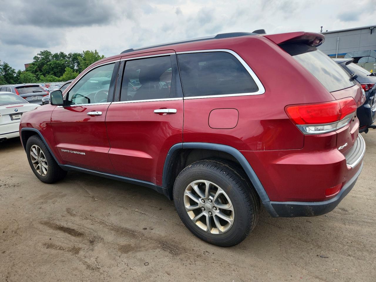 2015 Jeep Grand Cherokee Limited Red vin: 1C4RJFBGXFC608066