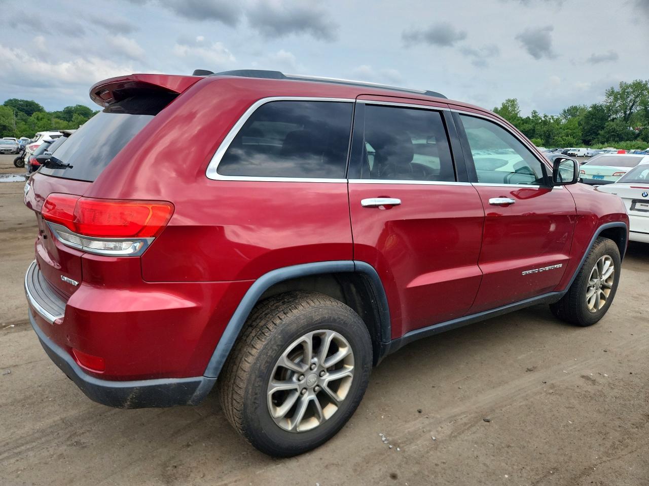 2015 Jeep Grand Cherokee Limited Red vin: 1C4RJFBGXFC608066