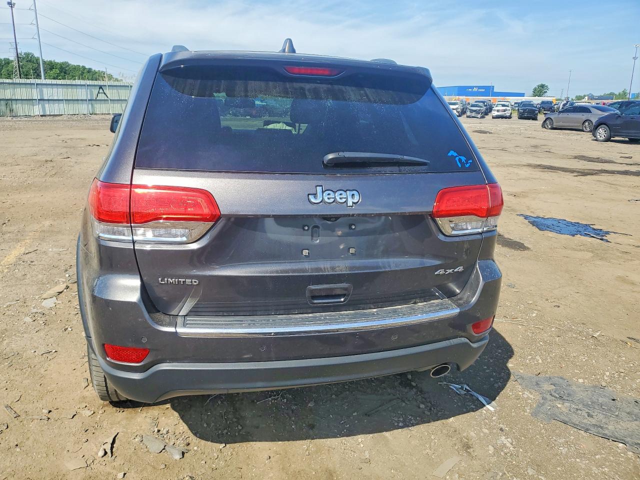 2015 Jeep Grand Cherokee Limited Gray vin: 1C4RJFBGXFC627829