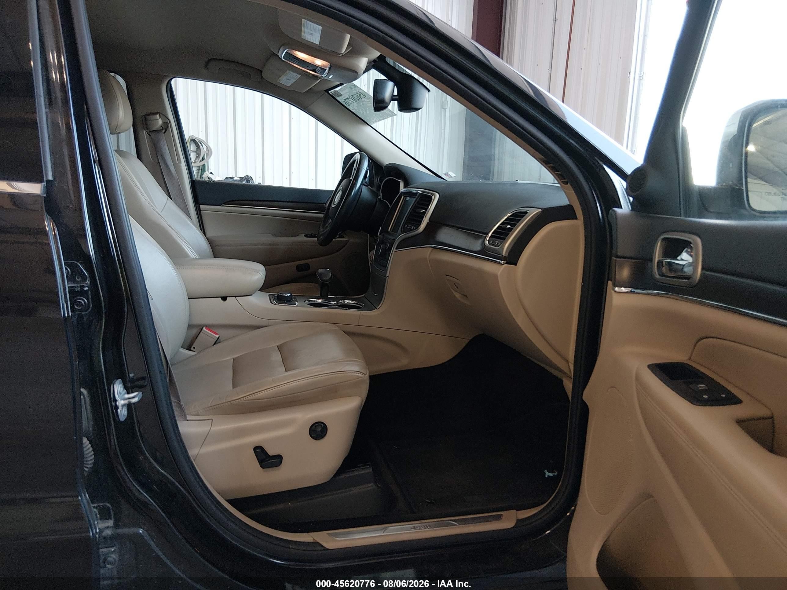 2015 Jeep Grand Cherokee Limited Черный vin: 1C4RJFBGXFC628222