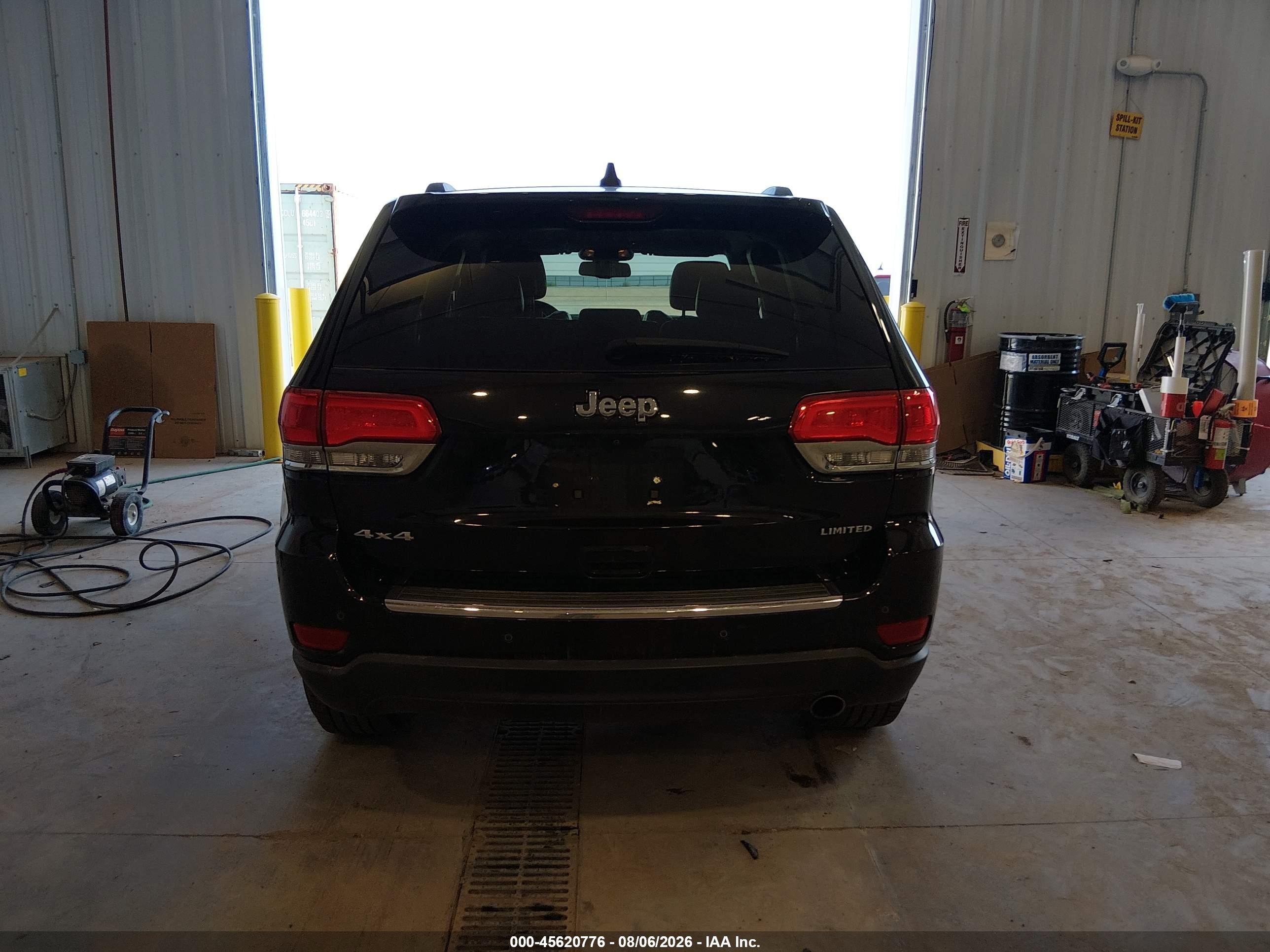 2015 Jeep Grand Cherokee Limited Черный vin: 1C4RJFBGXFC628222