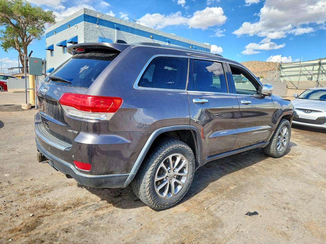 2015 Jeep Grand Cherokee Limited Gray vin: 1C4RJFBGXFC644162