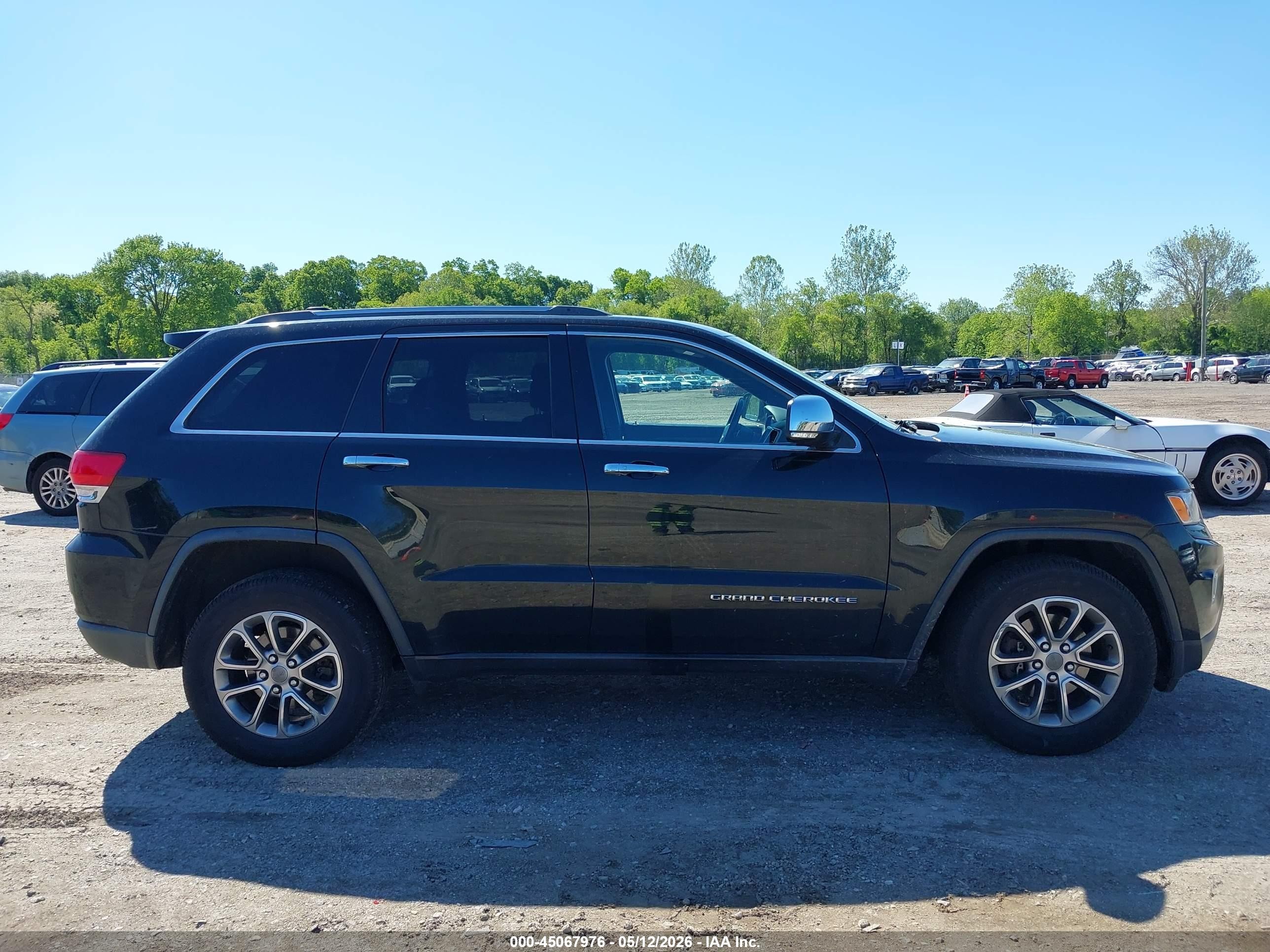 2015 Jeep Grand Cherokee Limited Green vin: 1C4RJFBGXFC644808