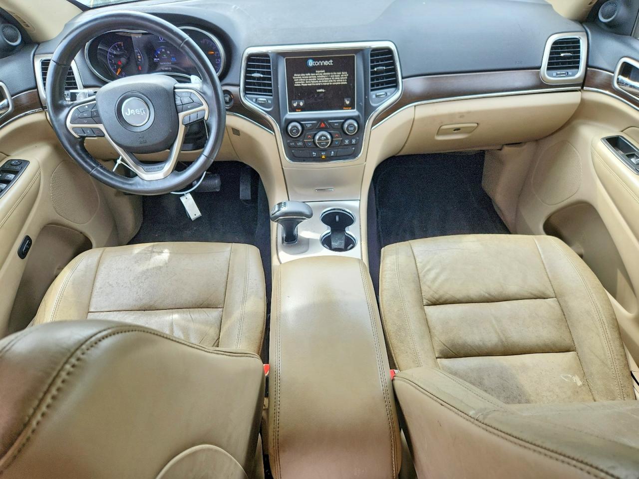 2015 Jeep Grand Cherokee Limited White vin: 1C4RJFBGXFC661673
