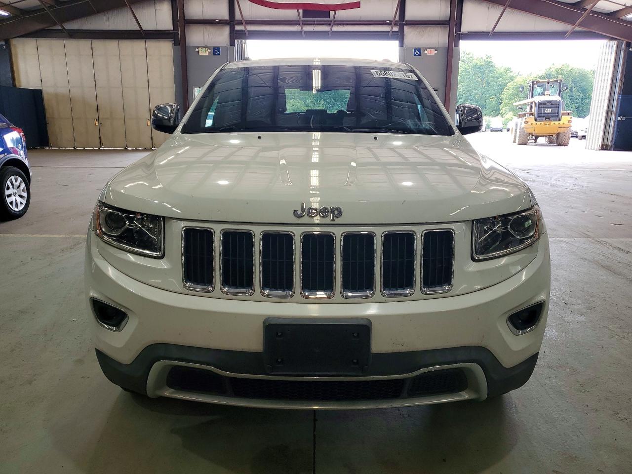 2015 Jeep Grand Cherokee Limited White vin: 1C4RJFBGXFC661673