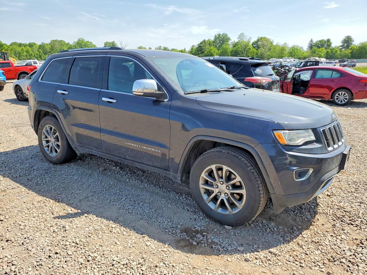 2015 Jeep Grand Cherokee Limited Black vin: 1C4RJFBGXFC680921
