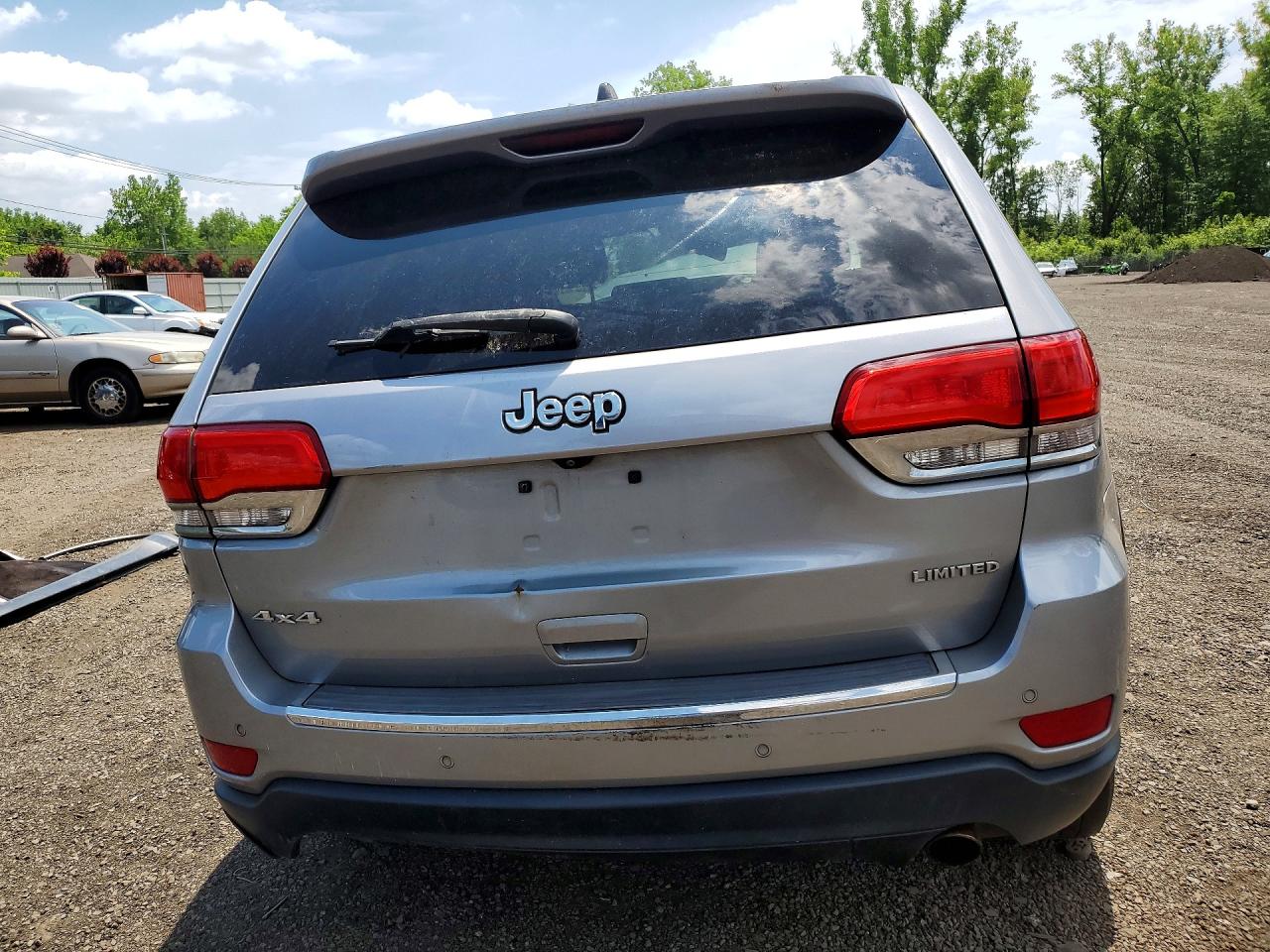 2015 Jeep Grand Cherokee Limited Серебряный vin: 1C4RJFBGXFC685200