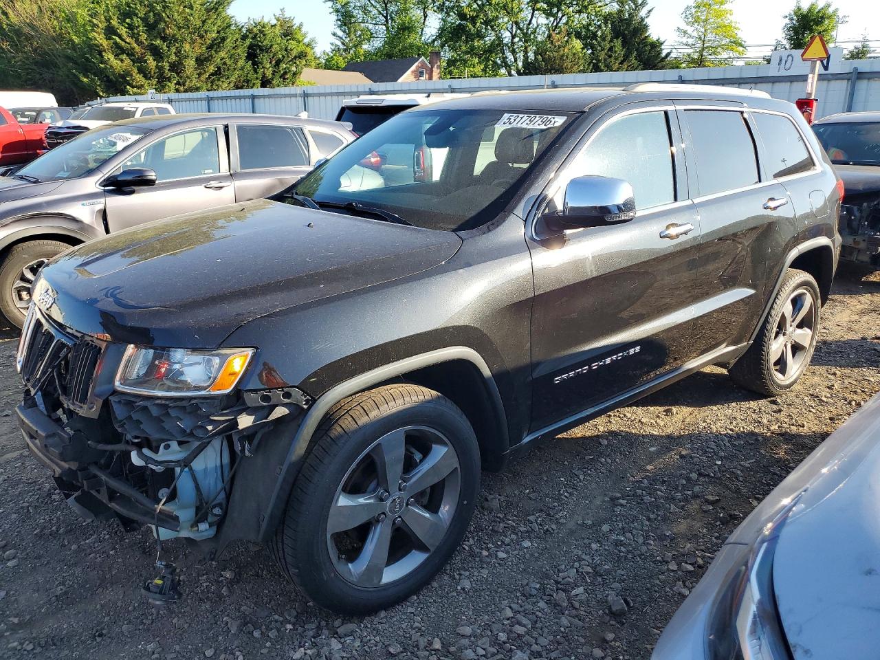 2015 Jeep Grand Cherokee Limited Black vin: 1C4RJFBGXFC699646