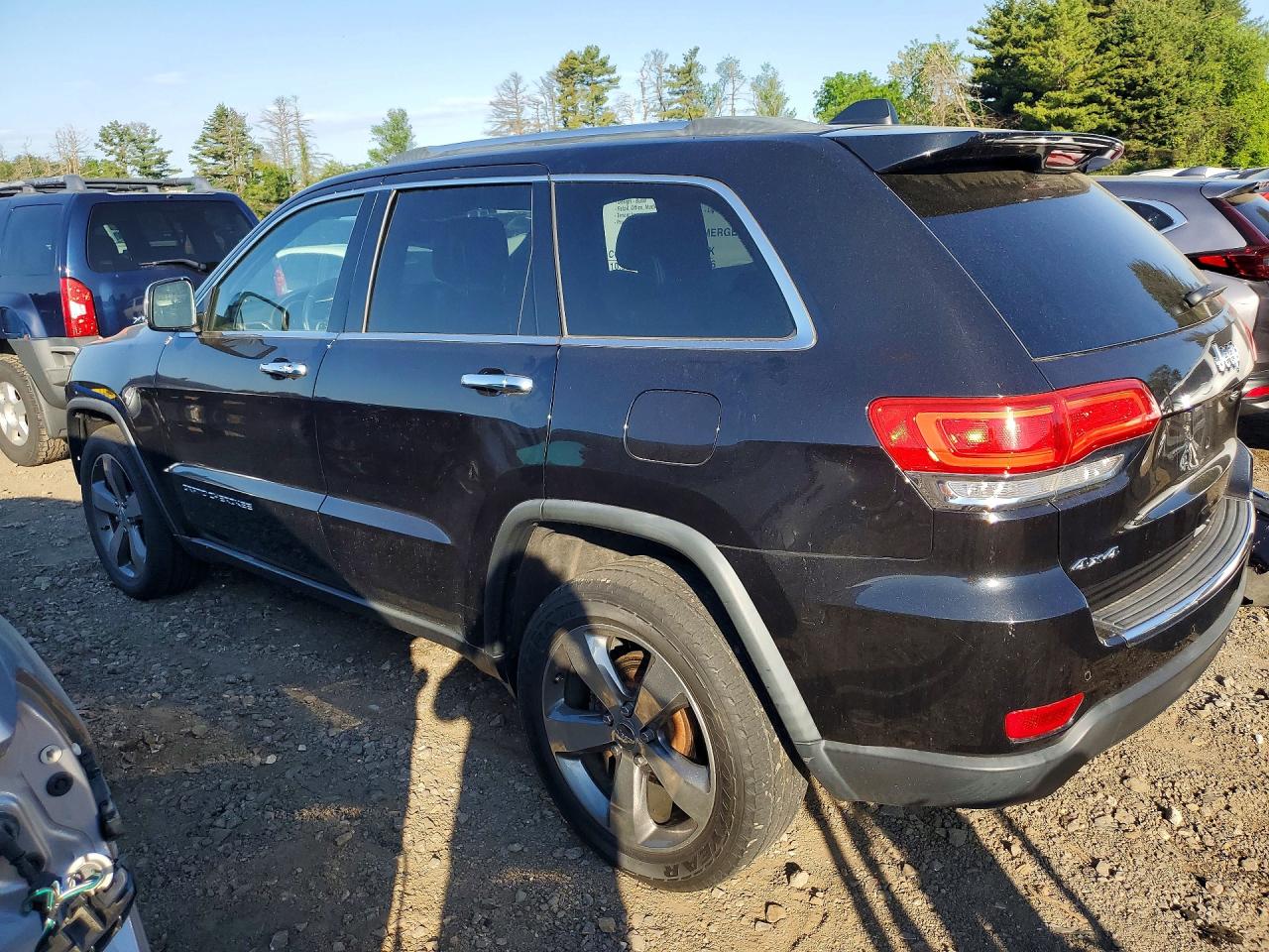 2015 Jeep Grand Cherokee Limited Black vin: 1C4RJFBGXFC699646