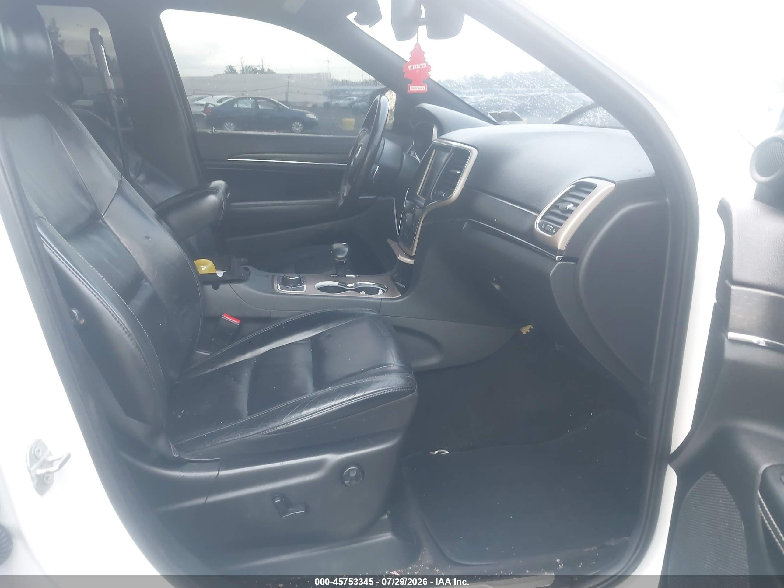 2015 Jeep Grand Cherokee Limited Белый vin: 1C4RJFBGXFC726389