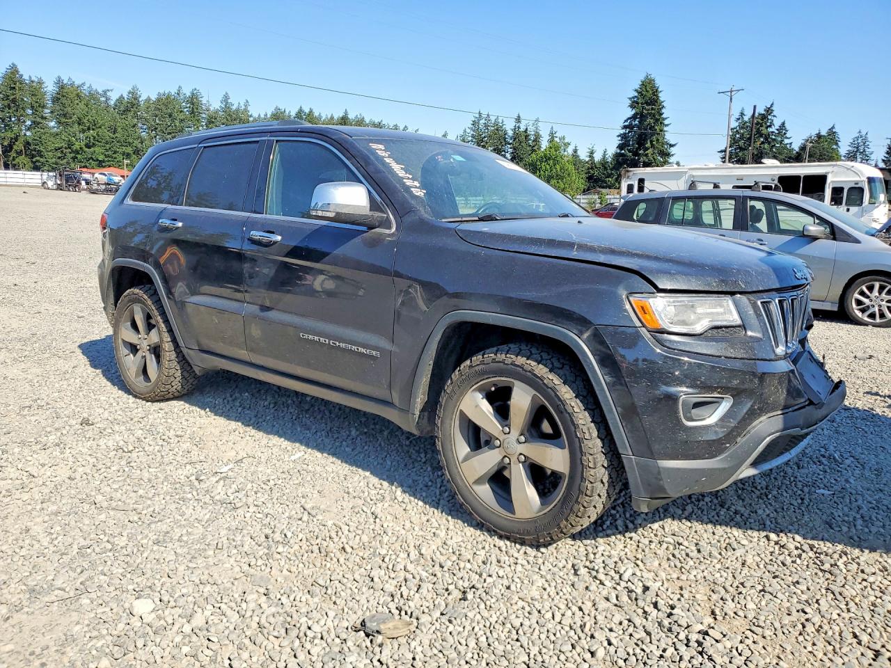 2015 Jeep Grand Cherokee Limited Charcoal vin: 1C4RJFBGXFC731866