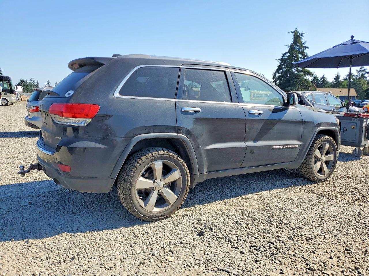 2015 Jeep Grand Cherokee Limited Charcoal vin: 1C4RJFBGXFC731866