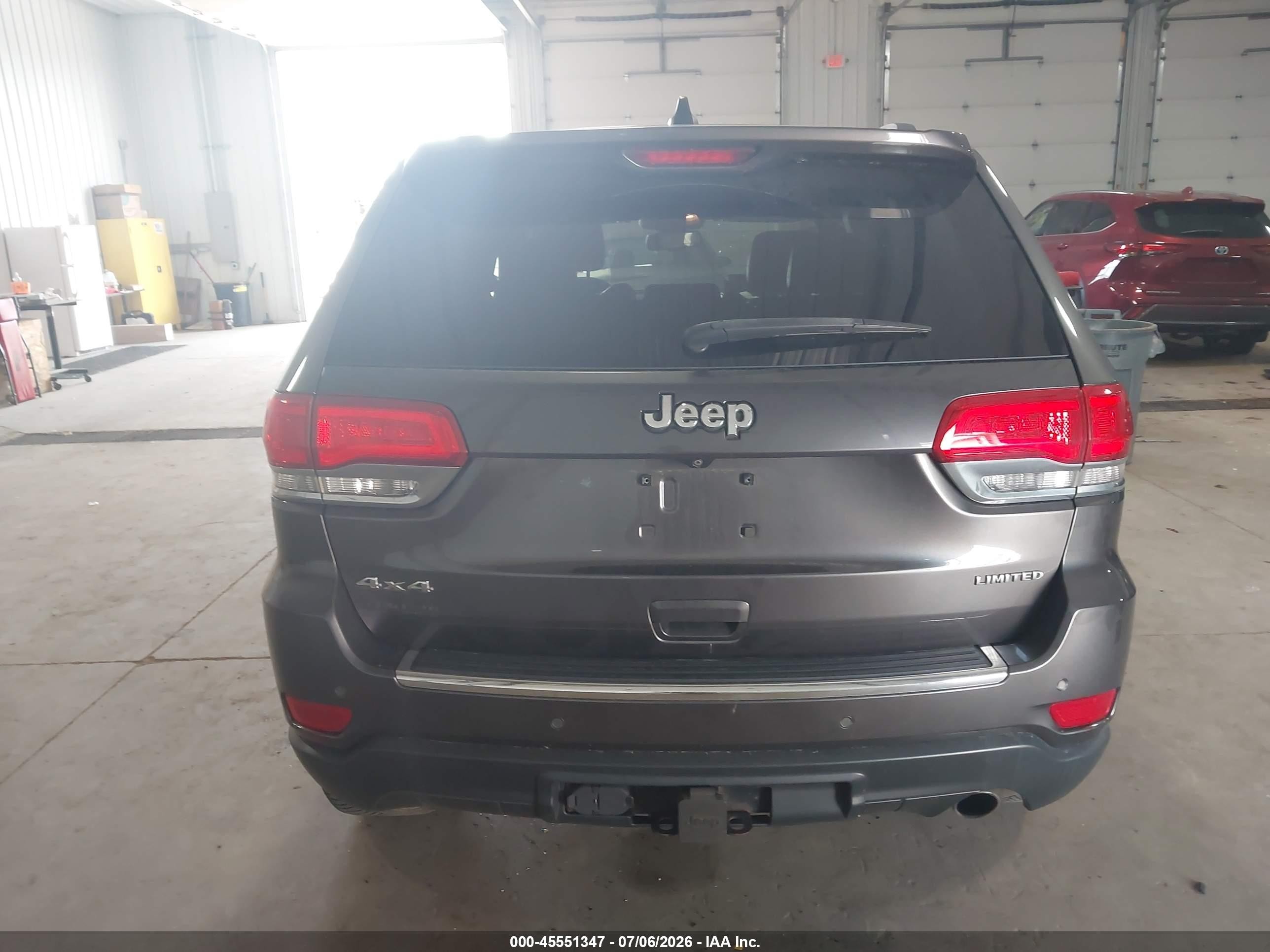 2015 Jeep Grand Cherokee Limited Brown vin: 1C4RJFBGXFC733651