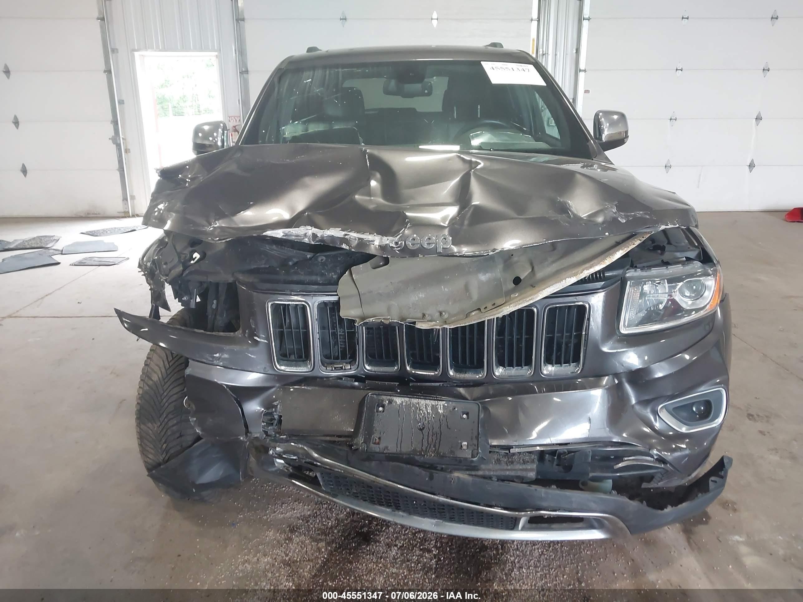 2015 Jeep Grand Cherokee Limited Brown vin: 1C4RJFBGXFC733651