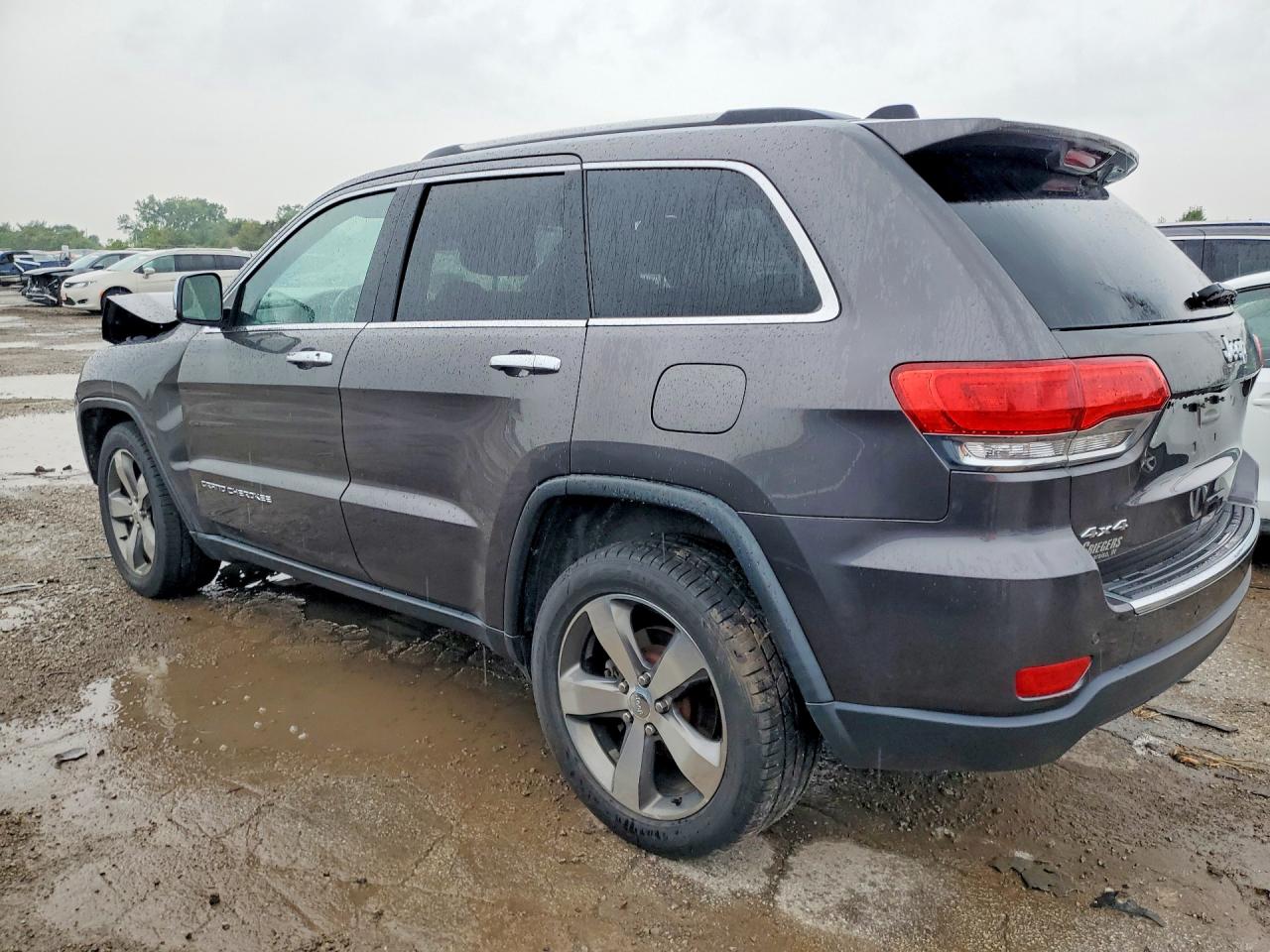 2015 Jeep Grand Cherokee Limited Gray vin: 1C4RJFBGXFC739465