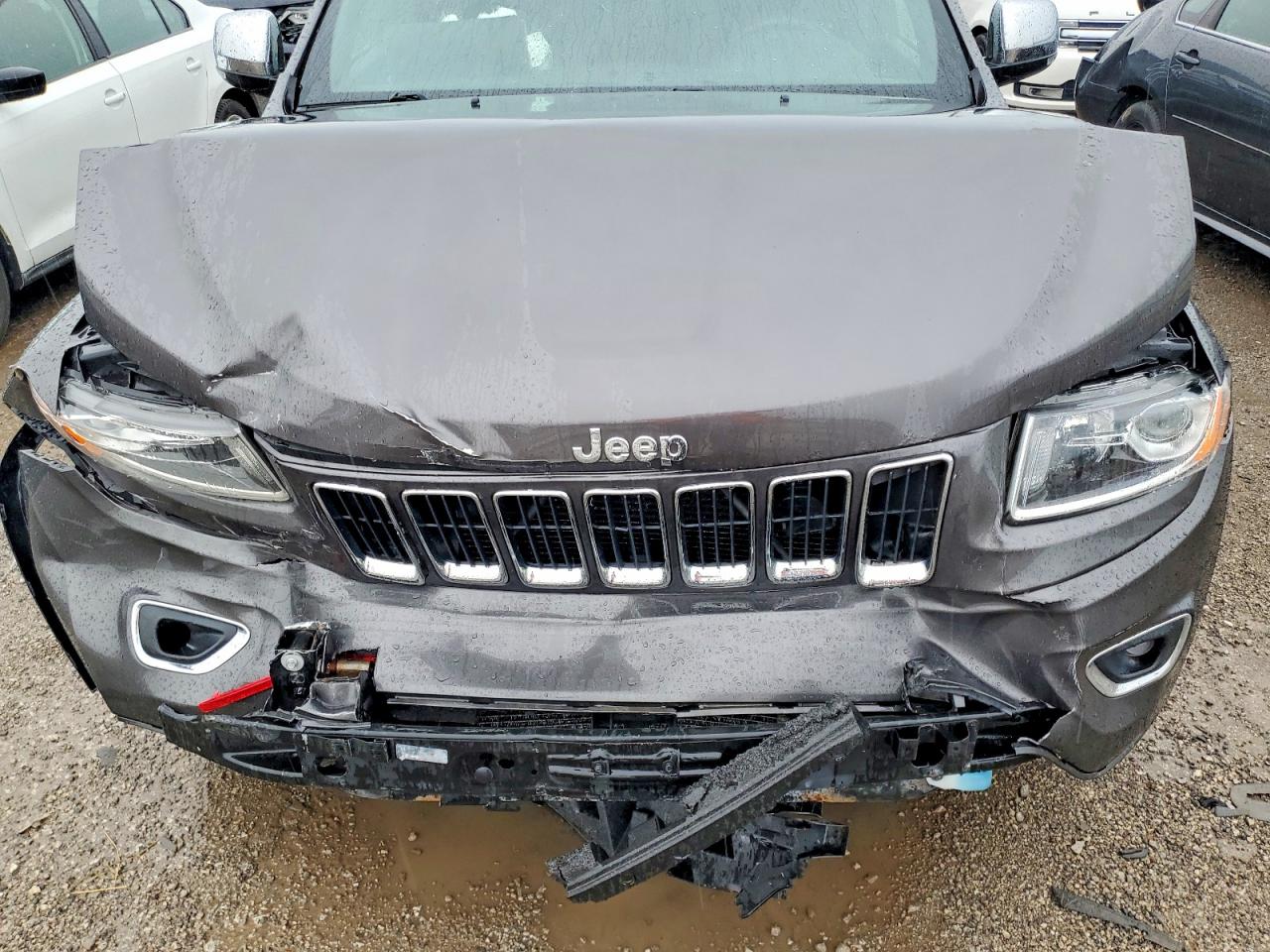 2015 Jeep Grand Cherokee Limited Gray vin: 1C4RJFBGXFC739465