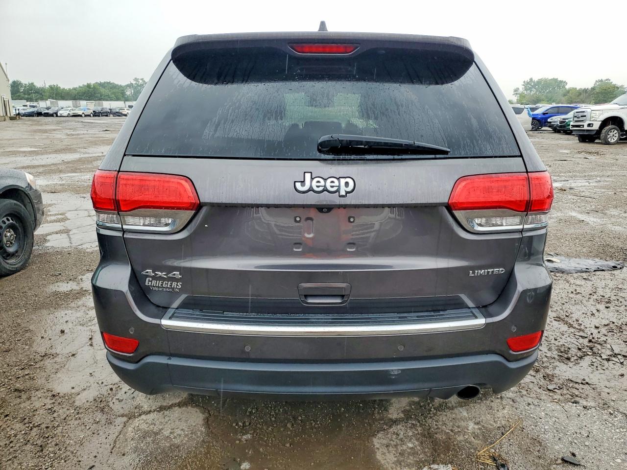 2015 Jeep Grand Cherokee Limited Gray vin: 1C4RJFBGXFC739465