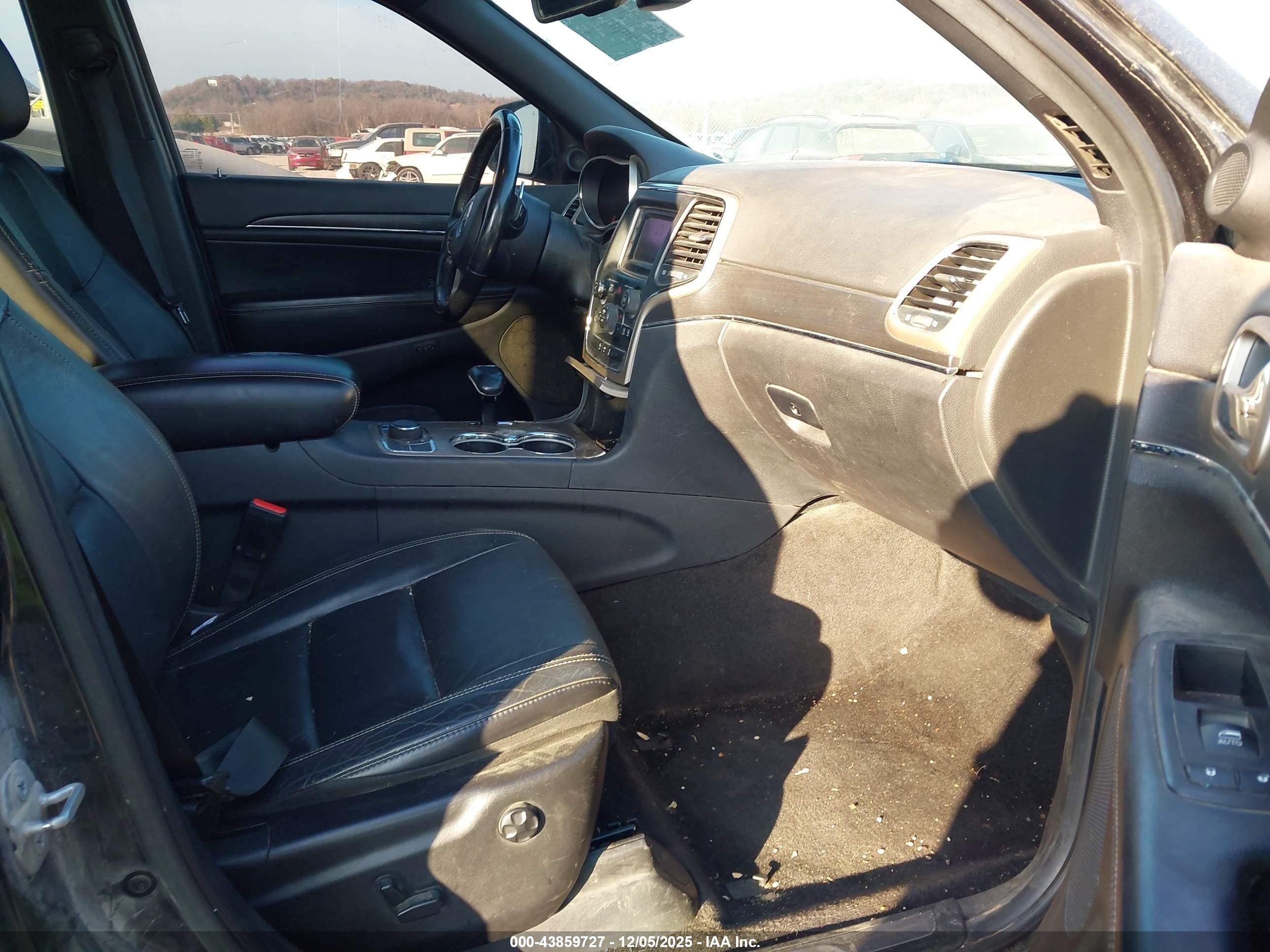 2015 Jeep Grand Cherokee Limited Black vin: 1C4RJFBGXFC751762