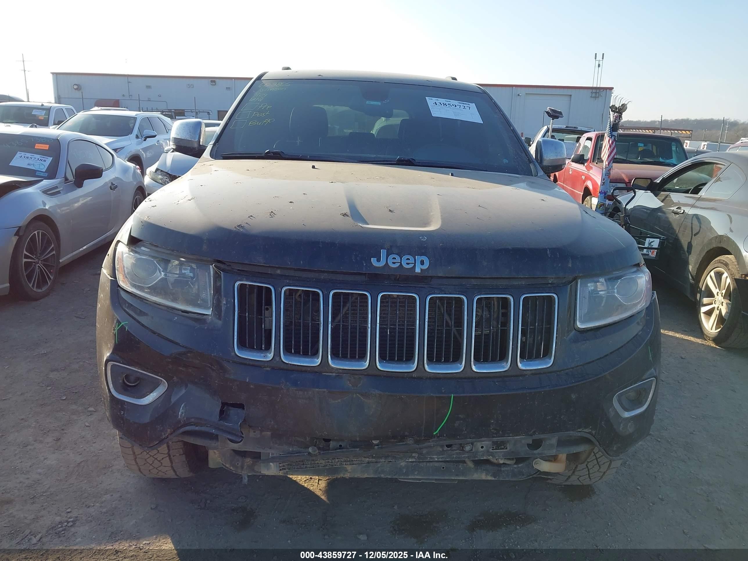 2015 Jeep Grand Cherokee Limited Black vin: 1C4RJFBGXFC751762