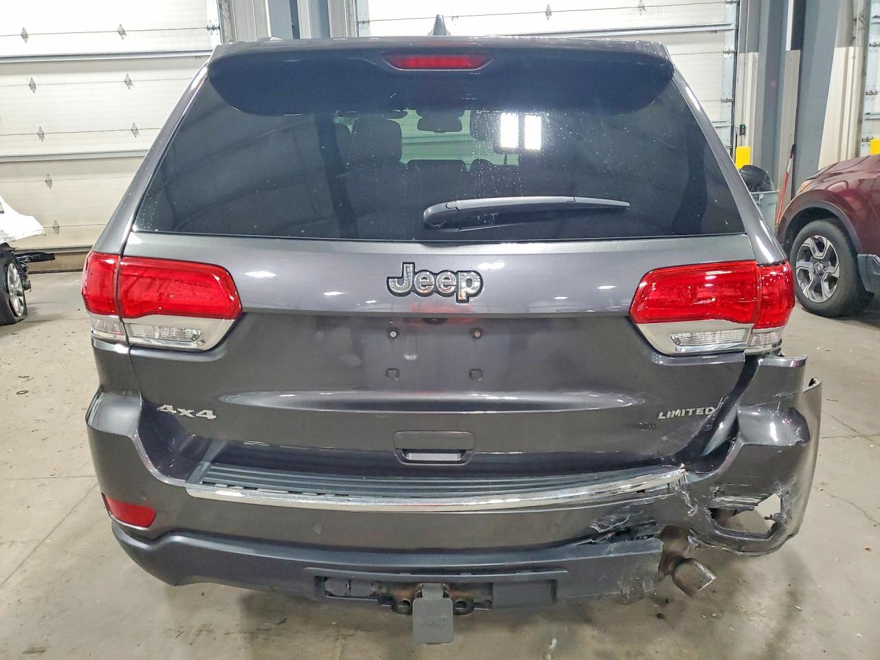 2015 Jeep Grand Cherokee Limited Gray vin: 1C4RJFBGXFC778704