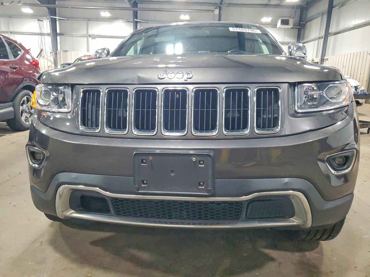 2015 Jeep Grand Cherokee Limited Gray vin: 1C4RJFBGXFC778704
