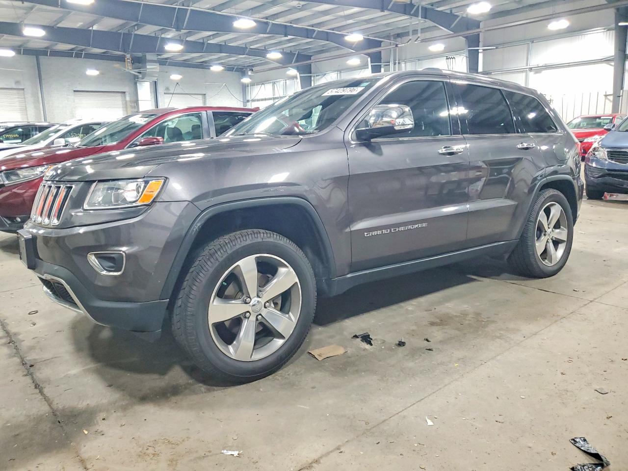 2015 Jeep Grand Cherokee Limited Gray vin: 1C4RJFBGXFC778704