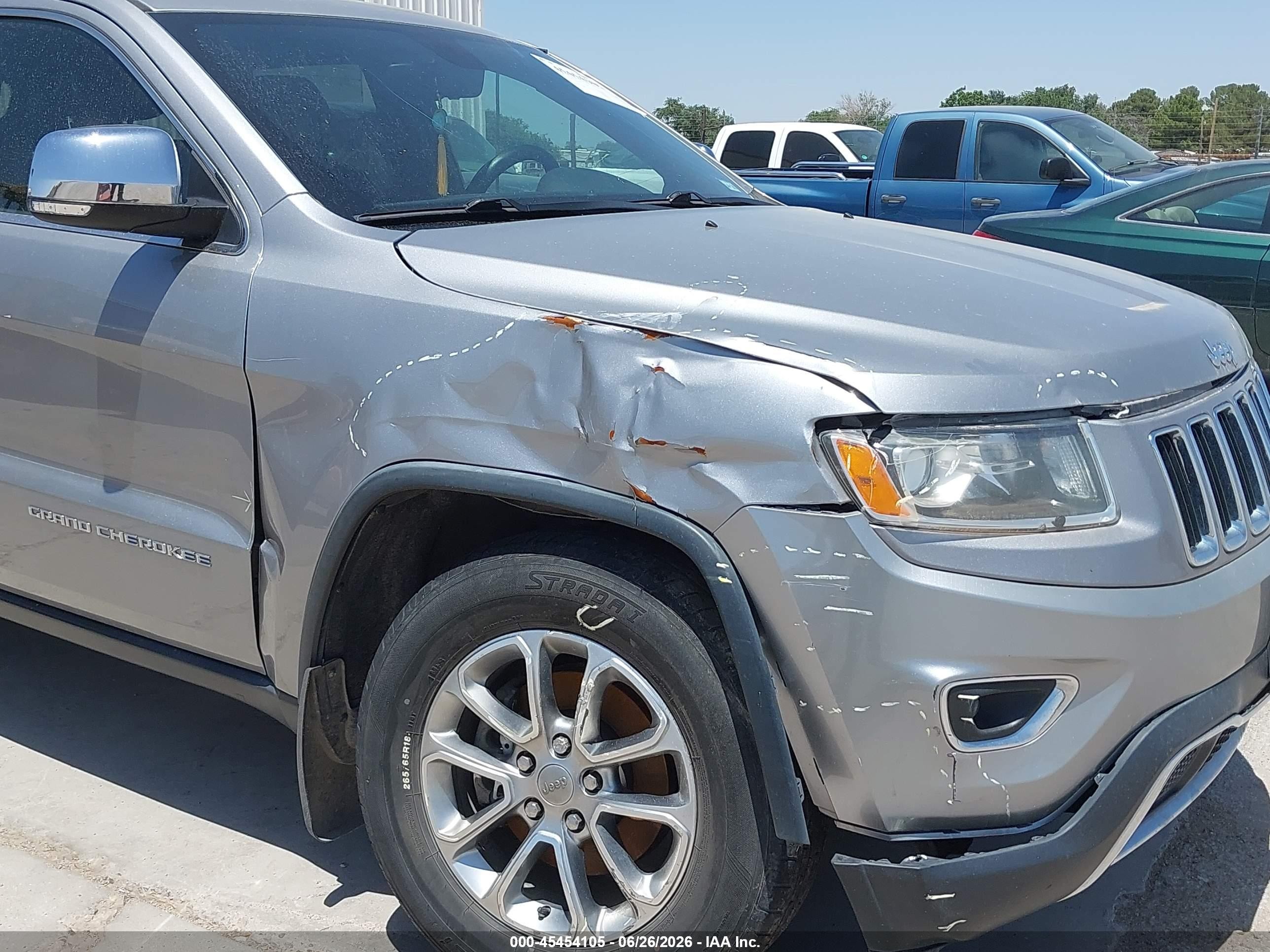 2015 Jeep Grand Cherokee Limited Black vin: 1C4RJFBGXFC812897