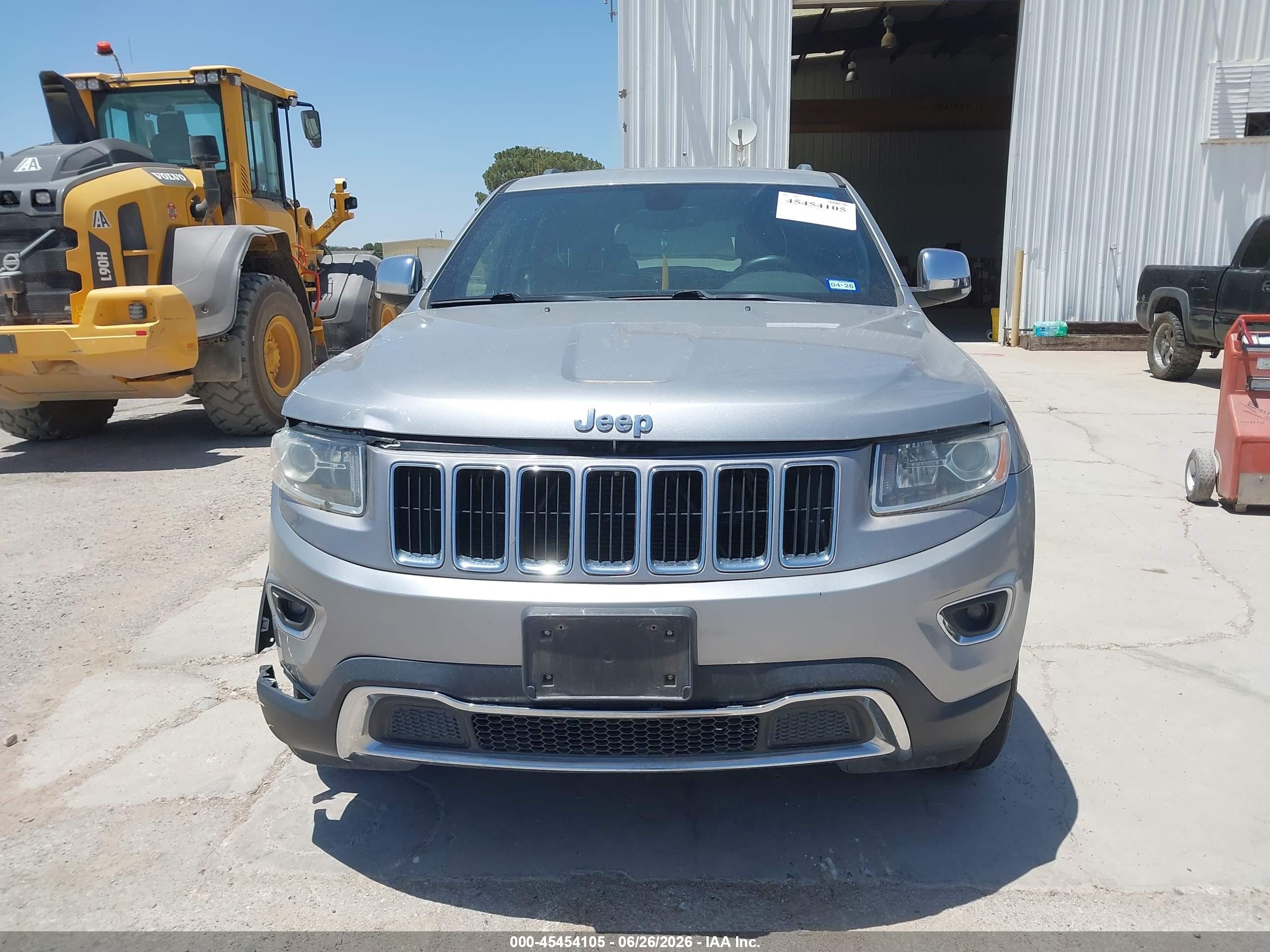 2015 Jeep Grand Cherokee Limited Black vin: 1C4RJFBGXFC812897