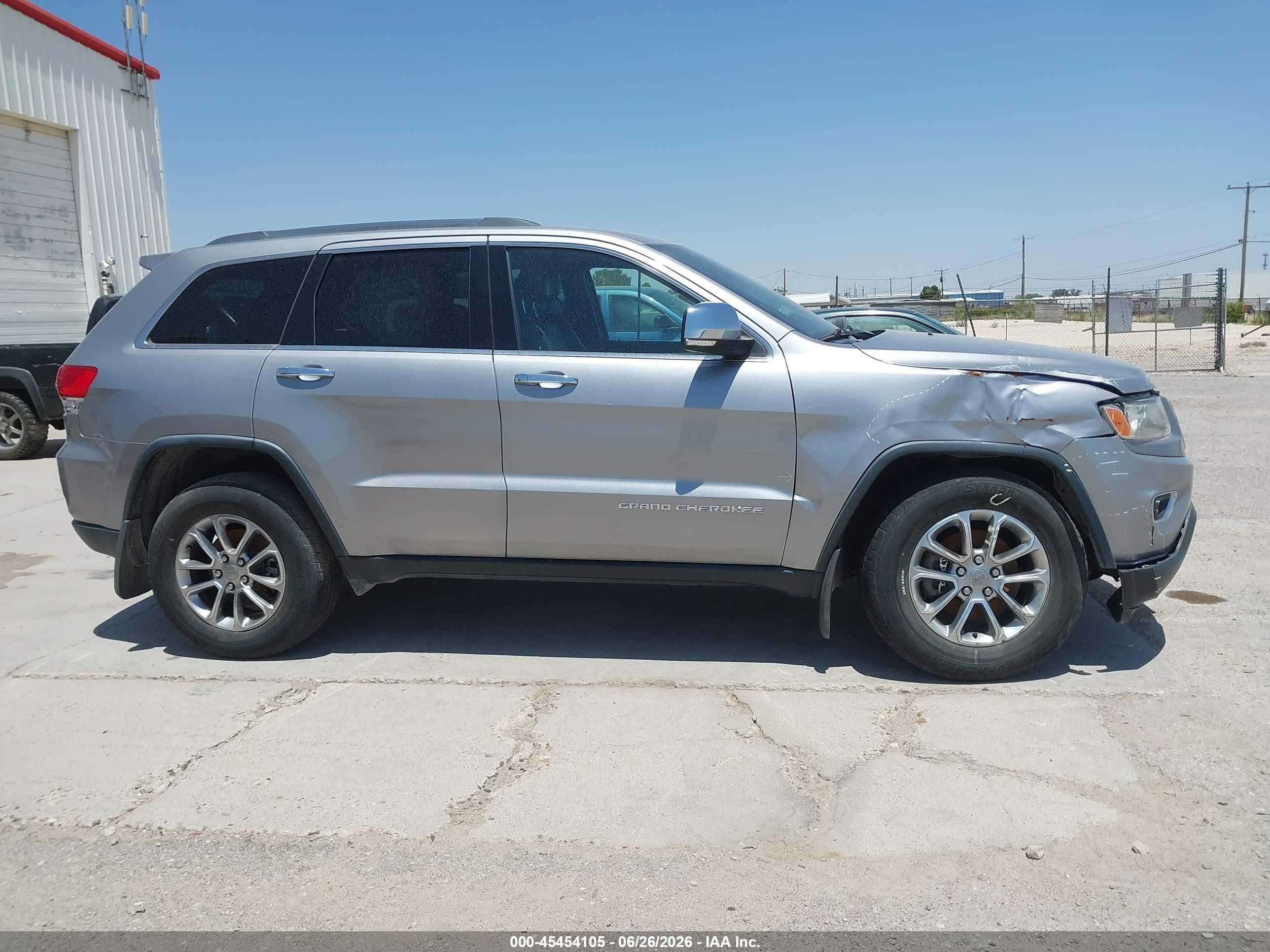 2015 Jeep Grand Cherokee Limited Black vin: 1C4RJFBGXFC812897