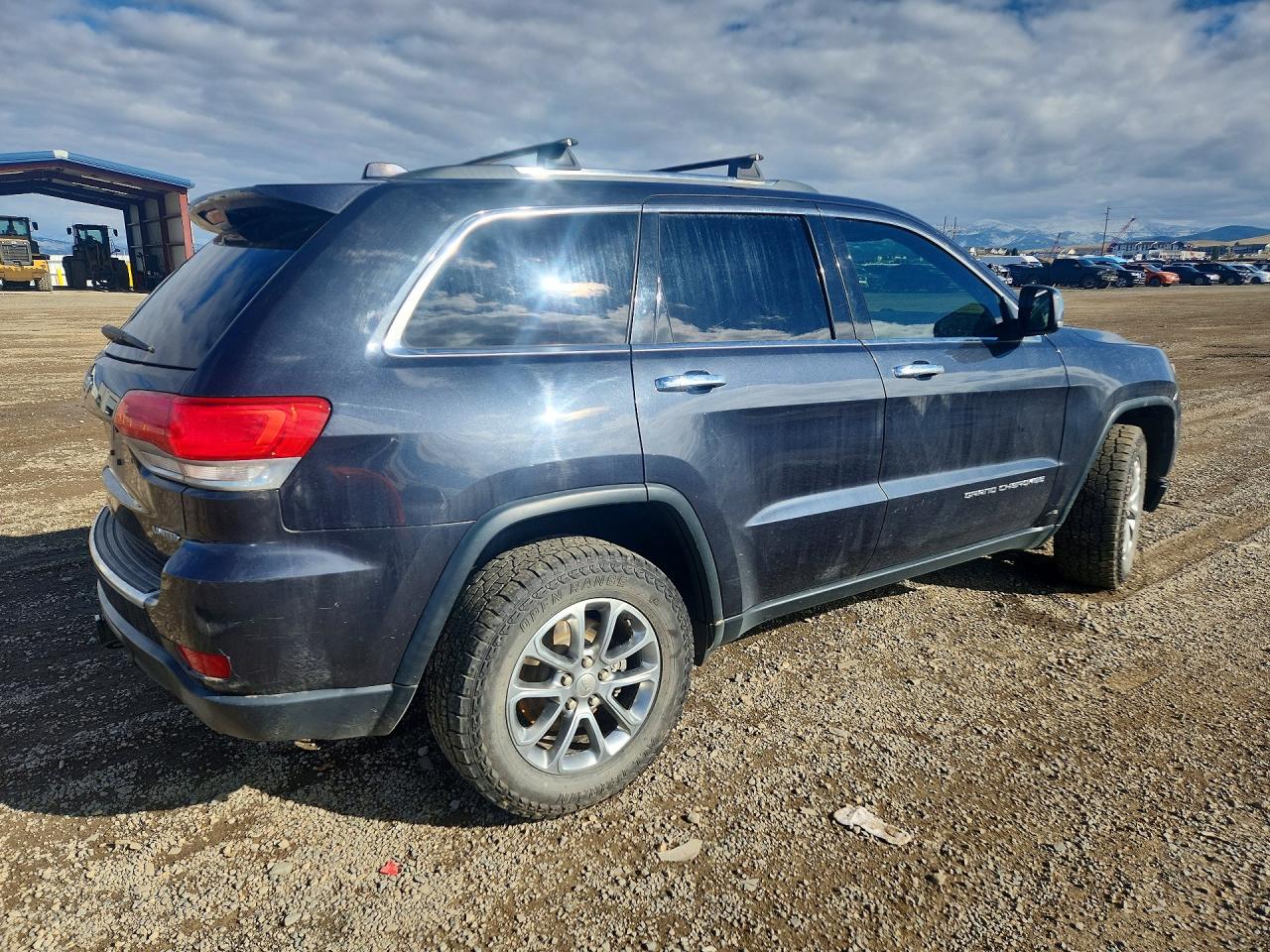 2015 Jeep Grand Cherokee Limited Черный vin: 1C4RJFBGXFC854843