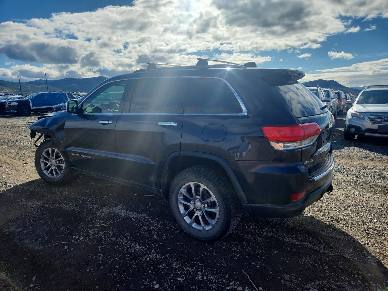 2015 Jeep Grand Cherokee Limited Черный vin: 1C4RJFBGXFC854843