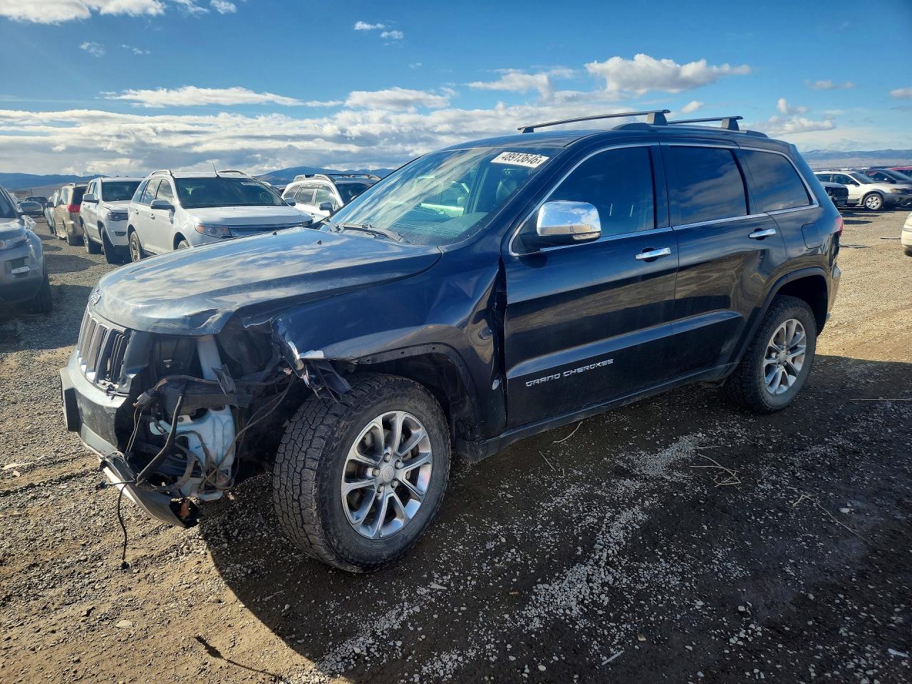 2015 Jeep Grand Cherokee Limited Черный vin: 1C4RJFBGXFC854843