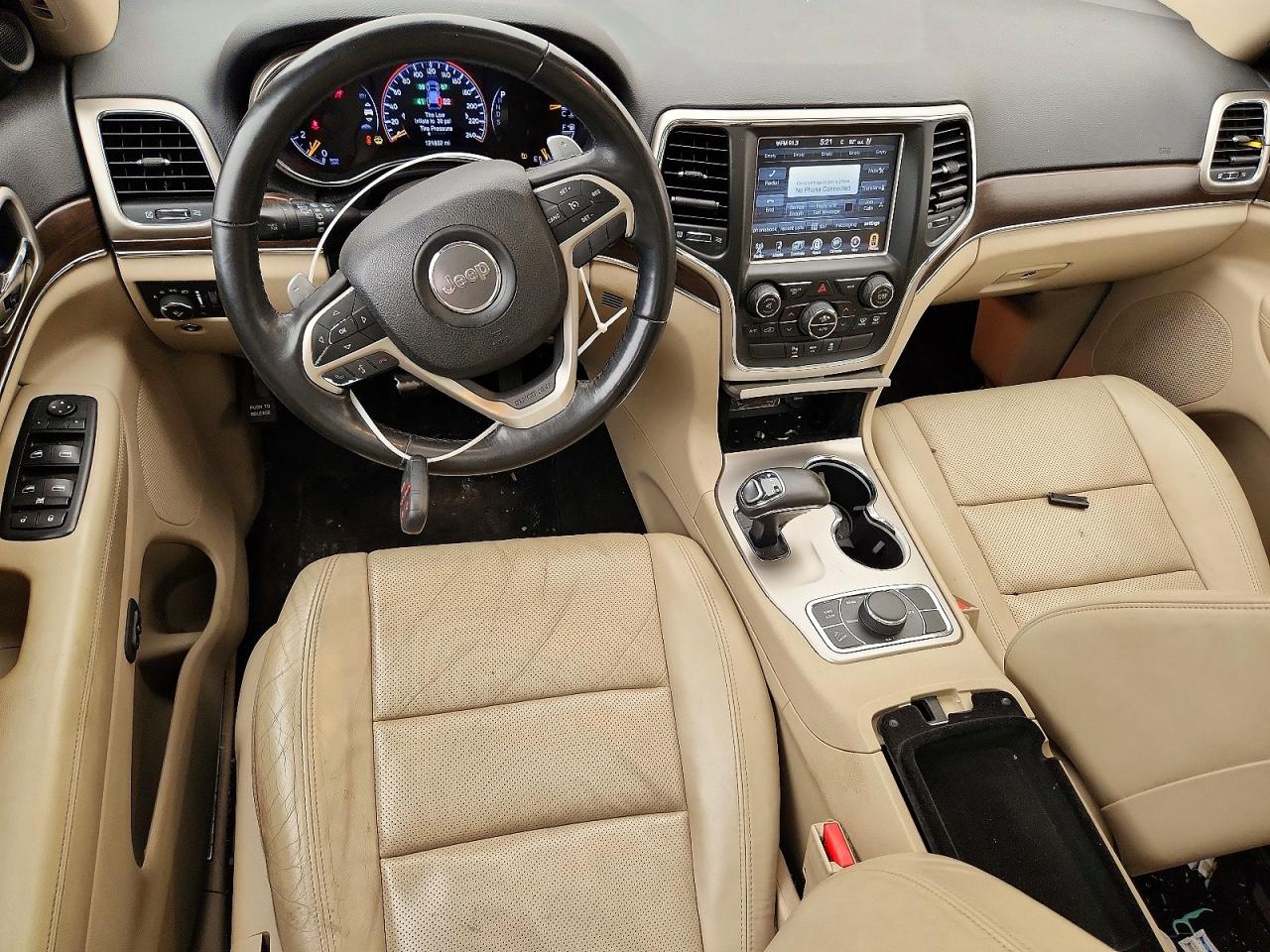 2015 Jeep Grand Cherokee Limited White vin: 1C4RJFBGXFC855829
