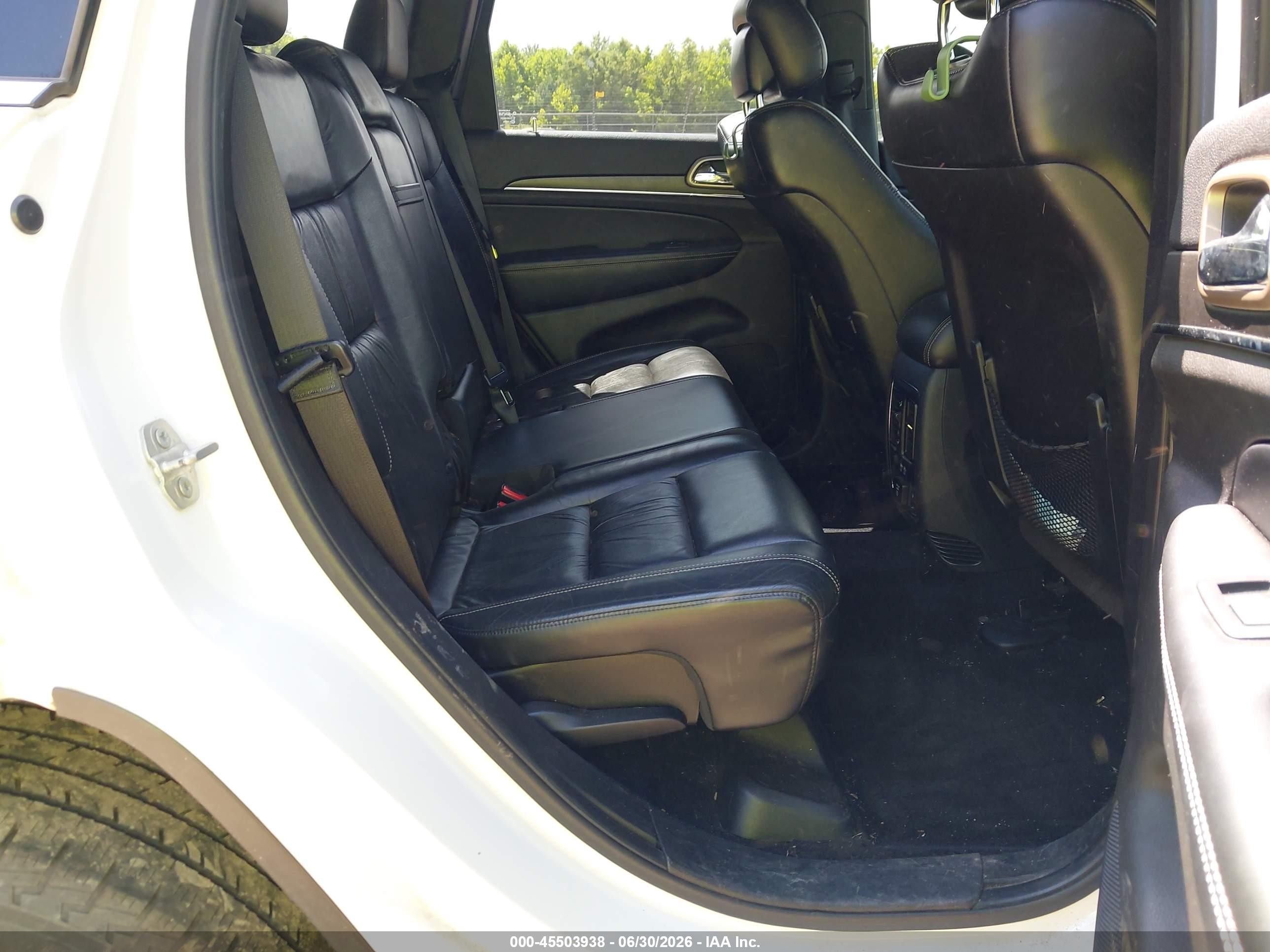 2015 Jeep Grand Cherokee Limited White vin: 1C4RJFBGXFC878320